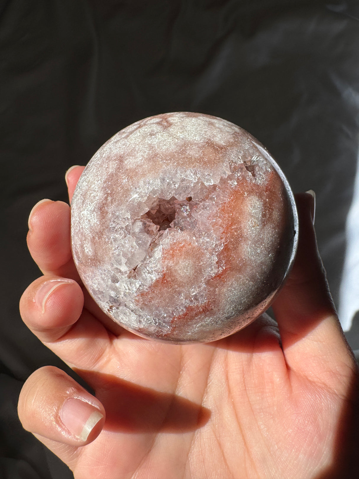 Pink Amethyst Sphere