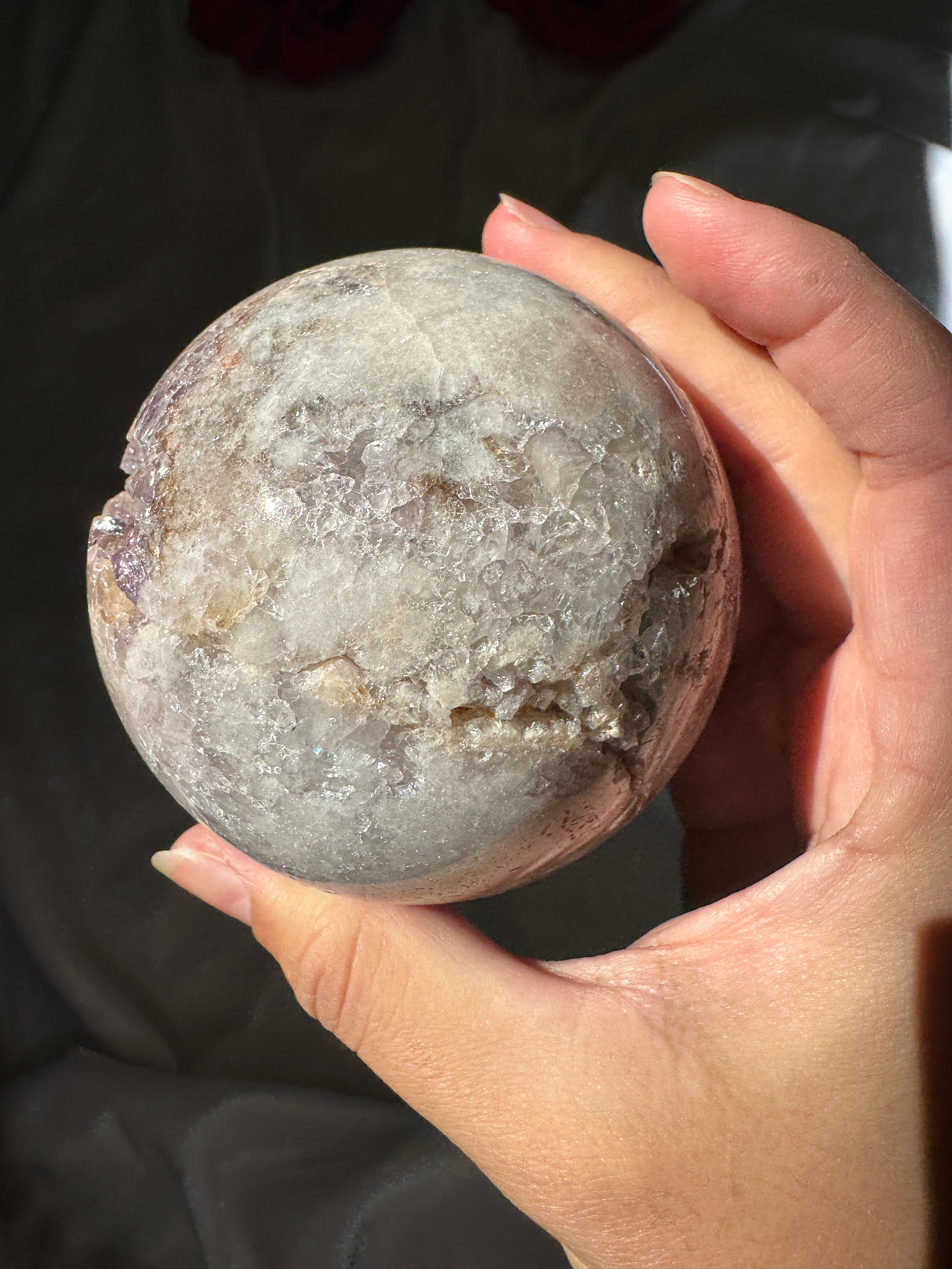 Pink Amethyst Sphere