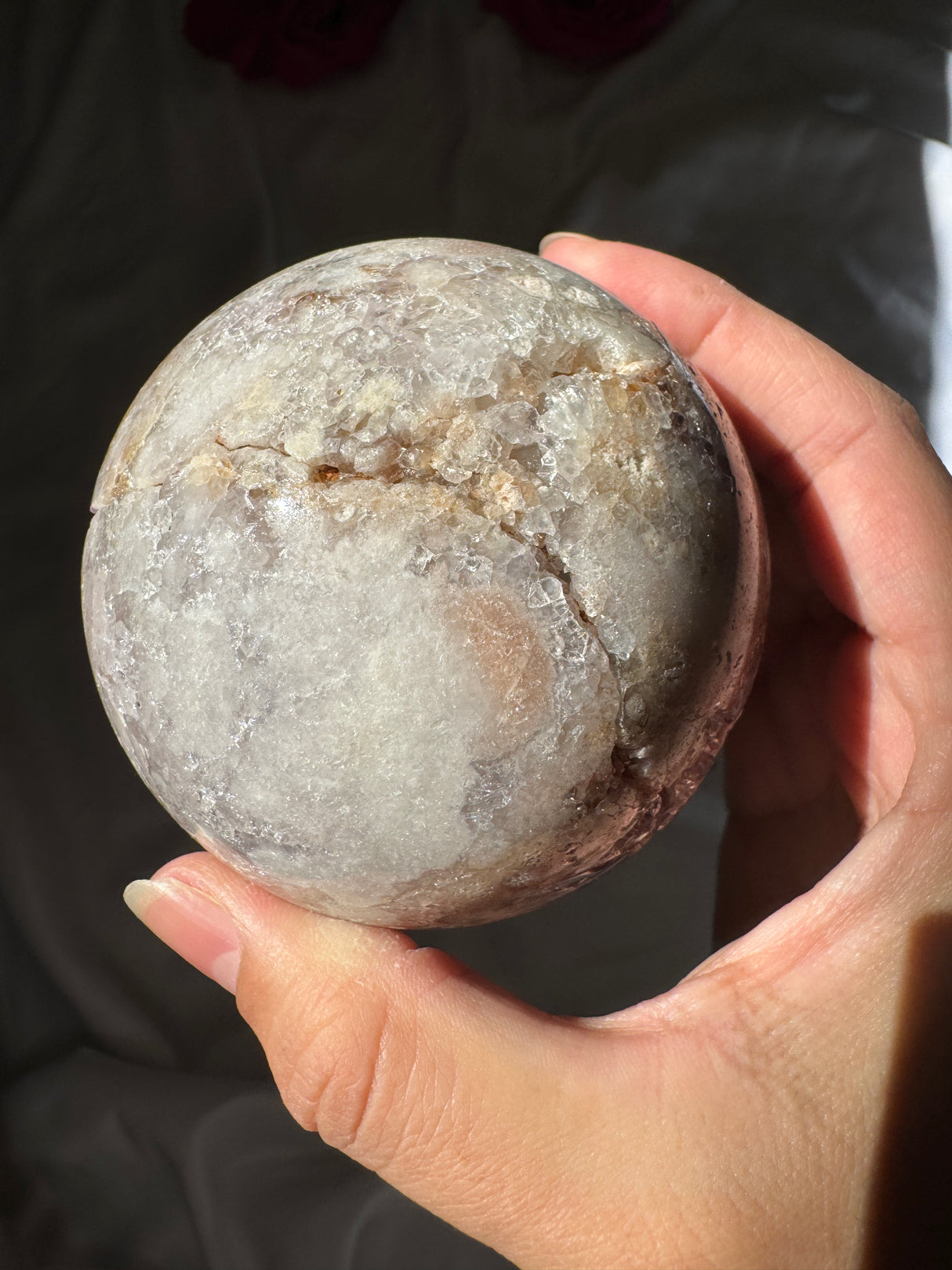 Pink Amethyst Sphere