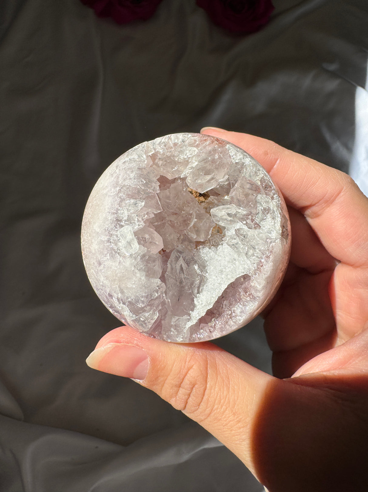 Pink Amethyst Sphere