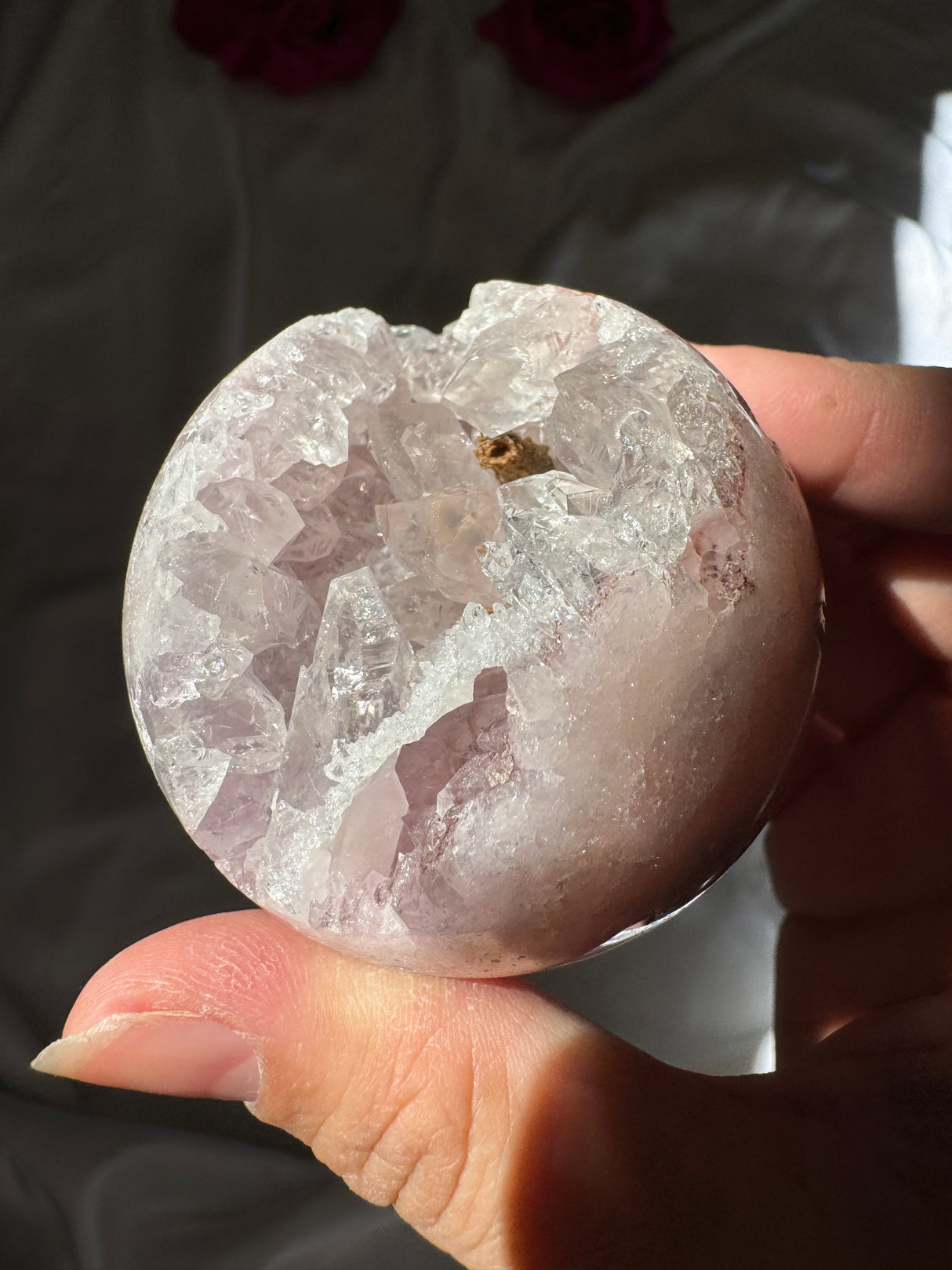 Pink Amethyst Sphere