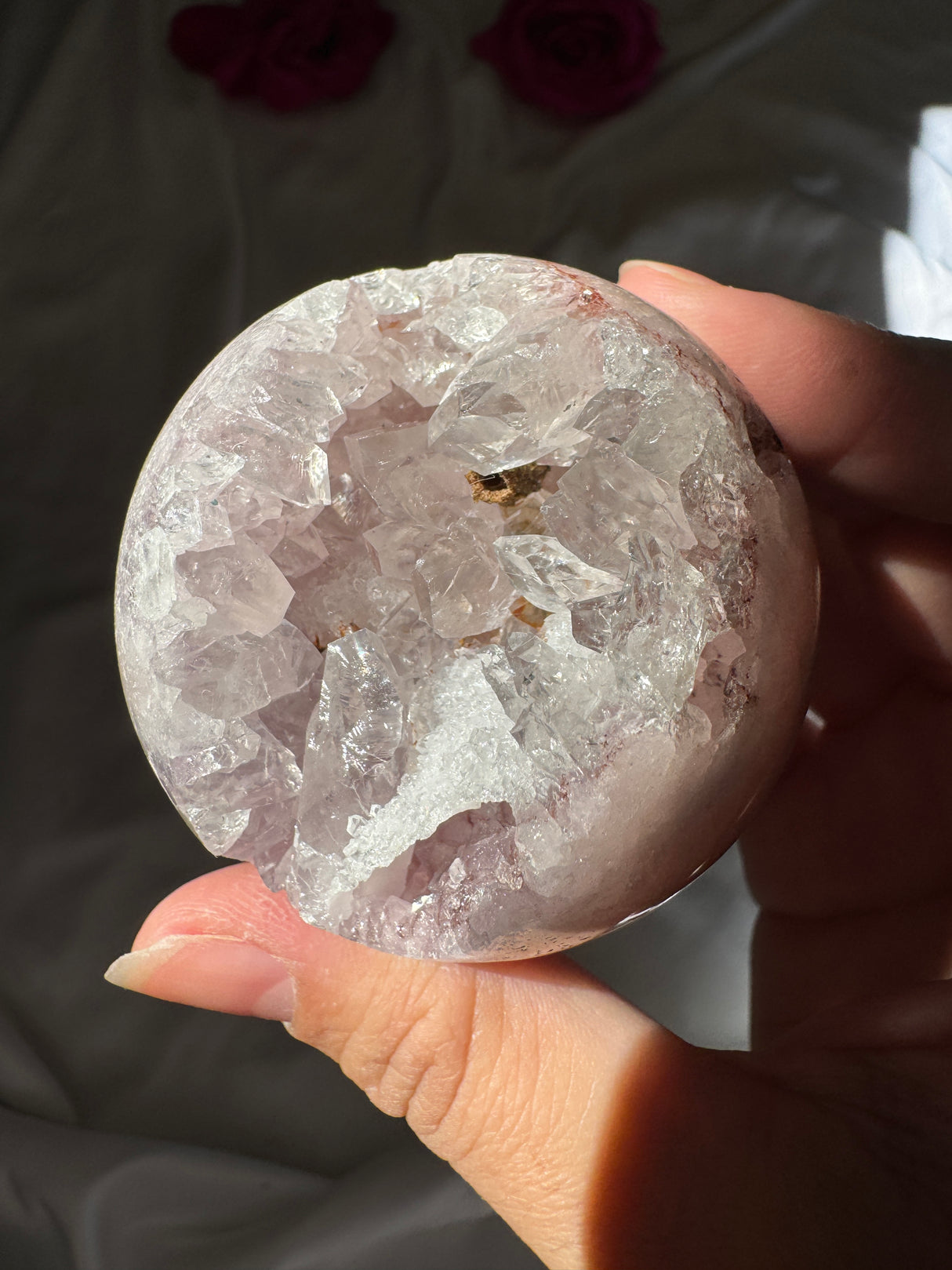 Pink Amethyst Sphere