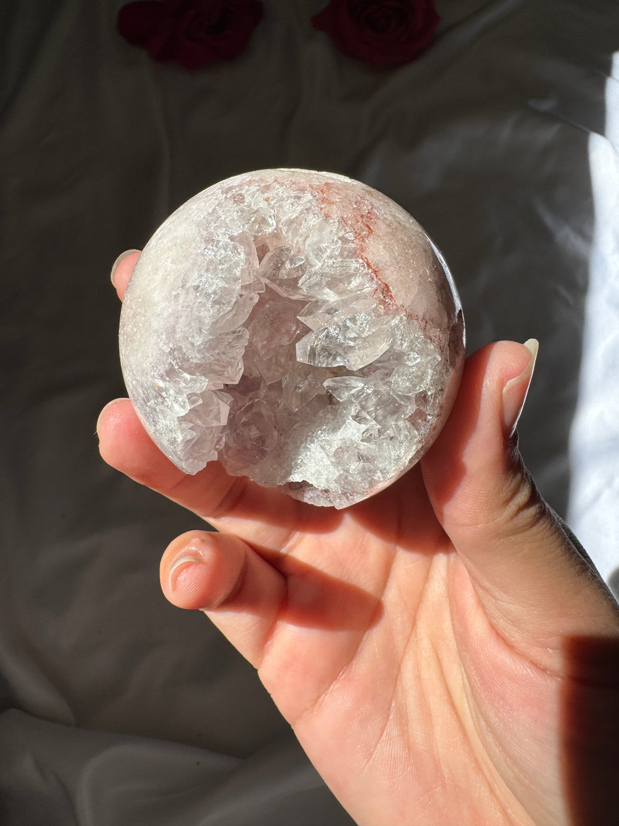 Pink Amethyst Sphere