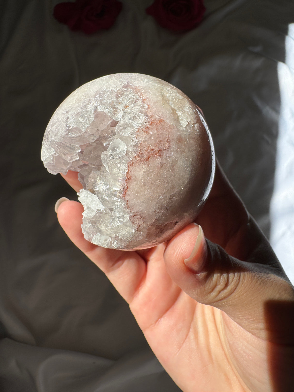 Pink Amethyst Sphere