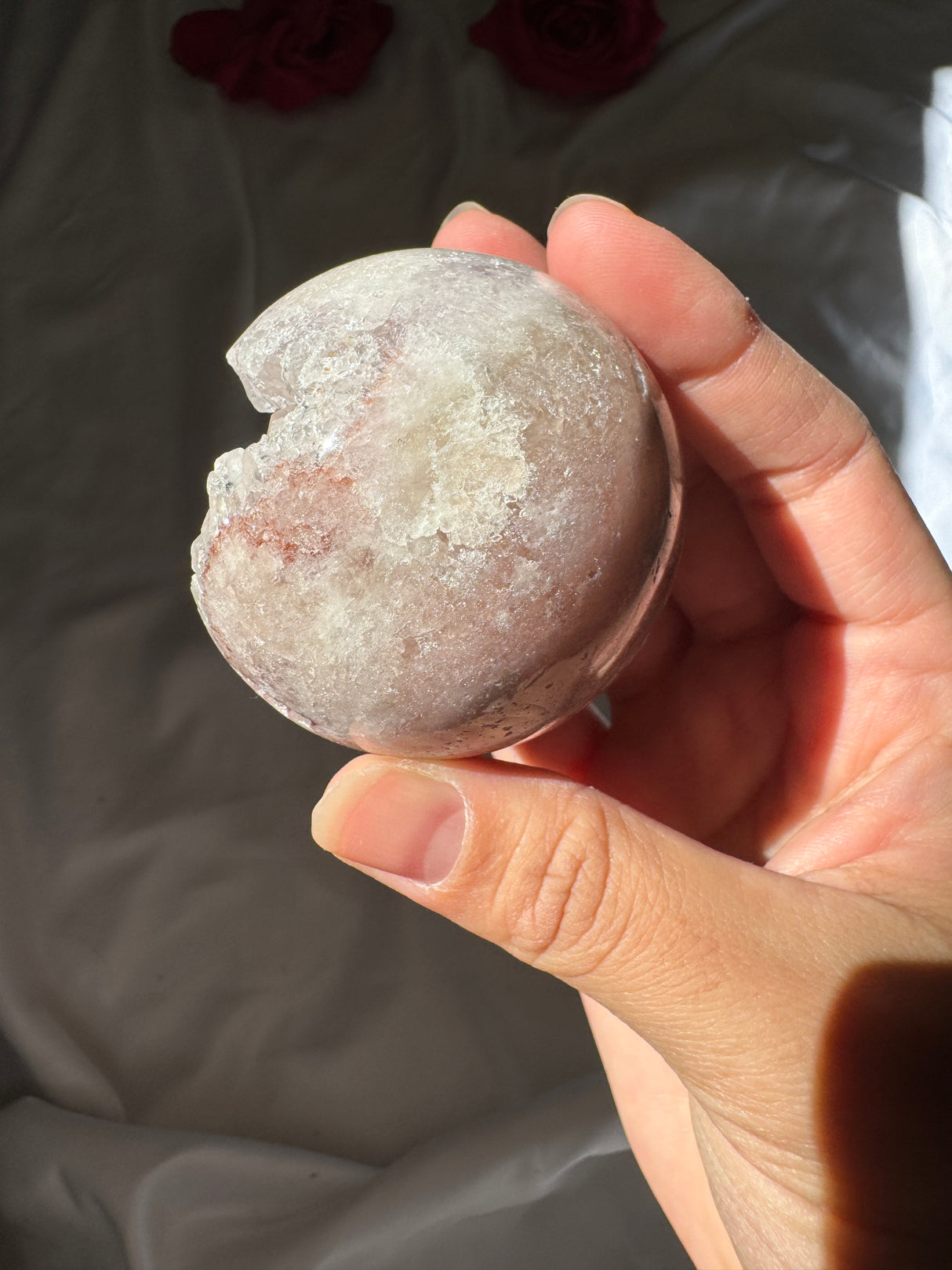 Pink Amethyst Sphere