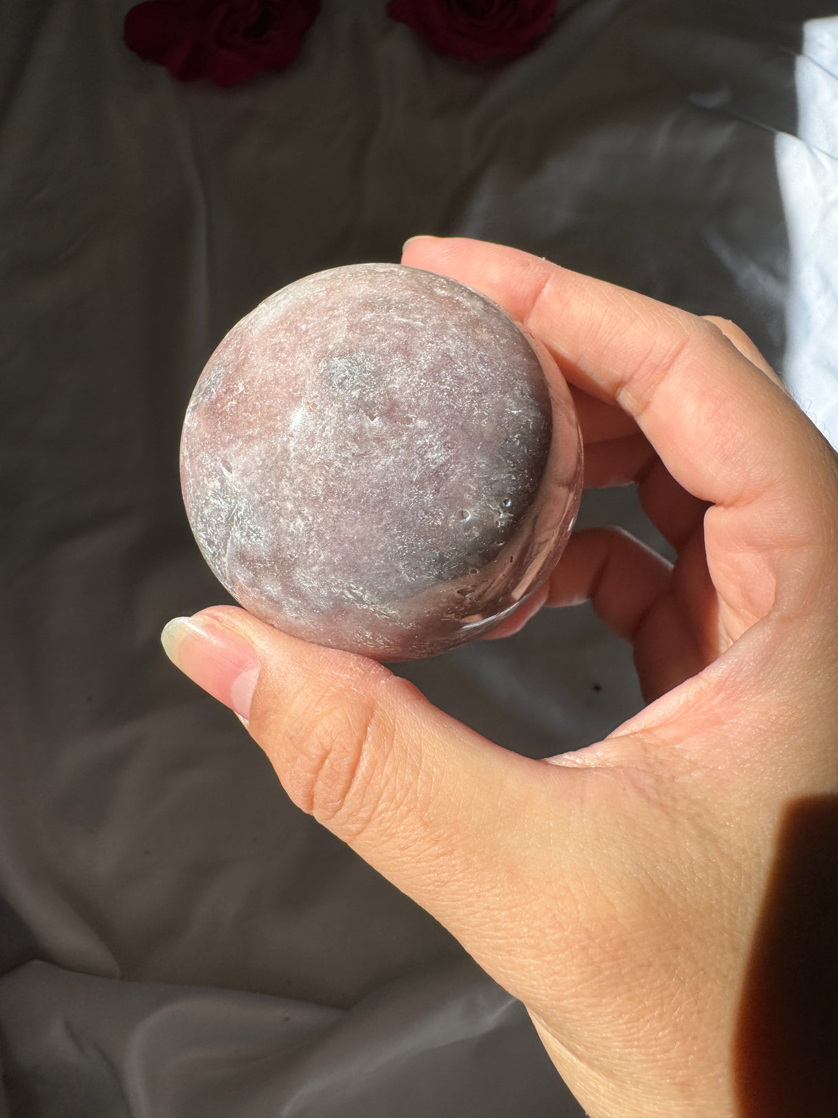 Pink Amethyst Sphere