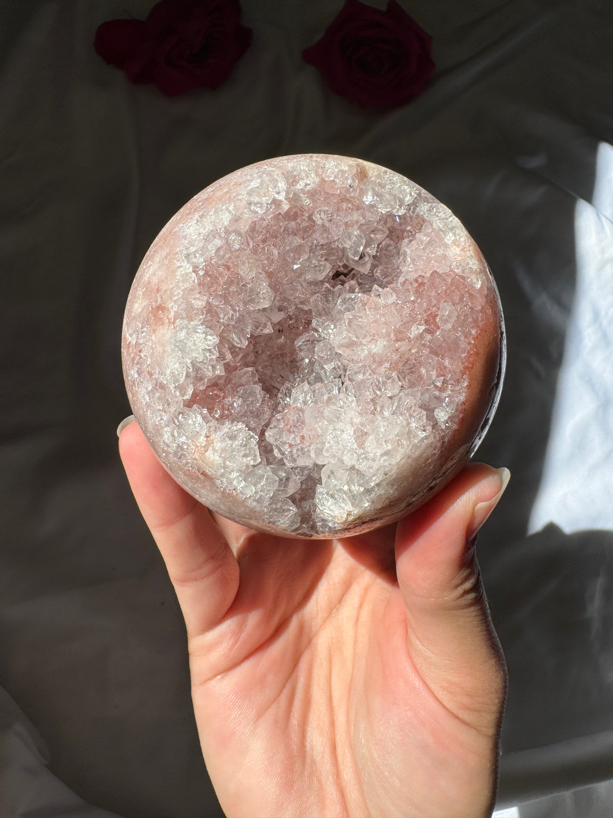 Pink Amethyst Sphere