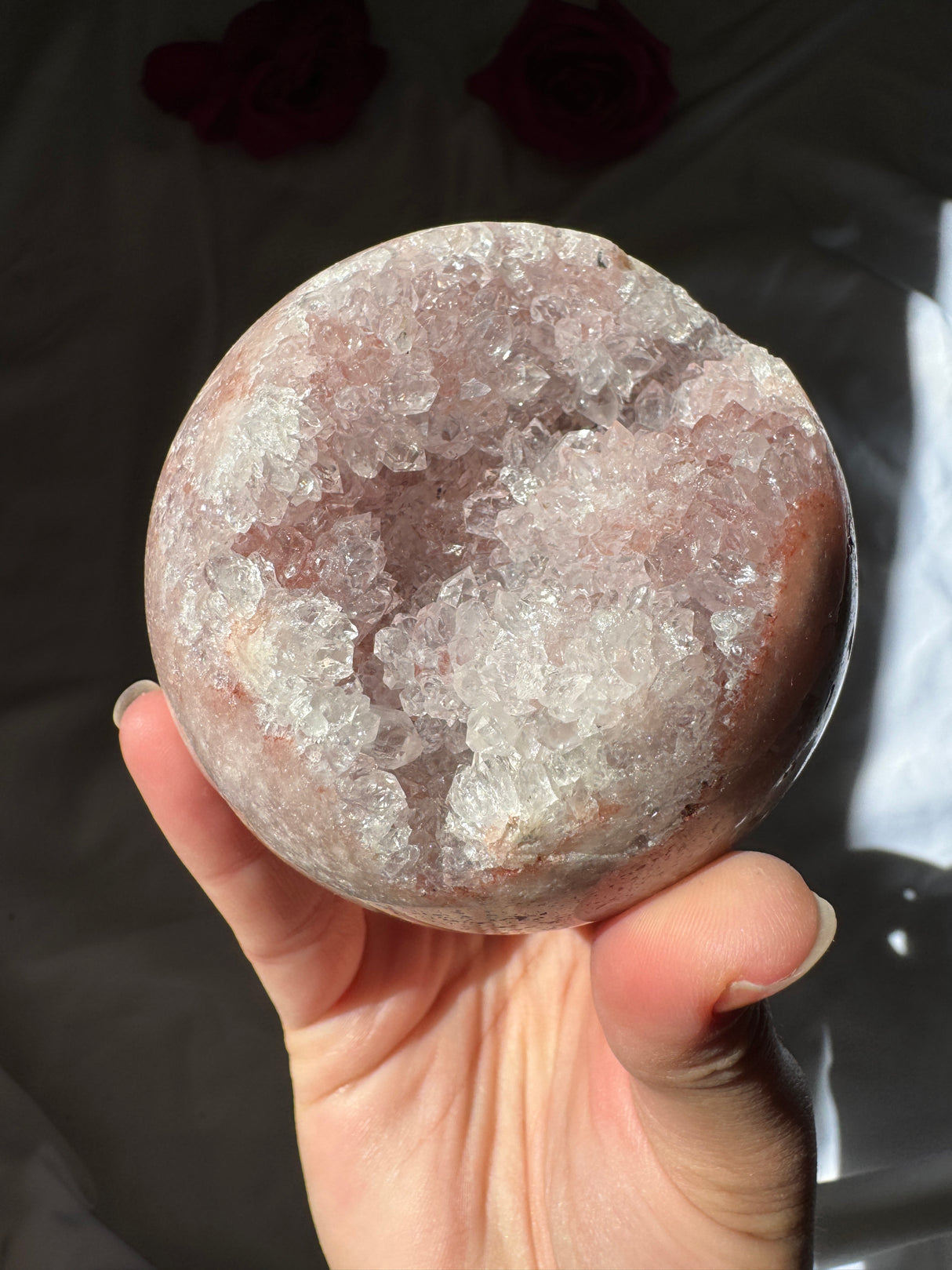 Pink Amethyst Sphere