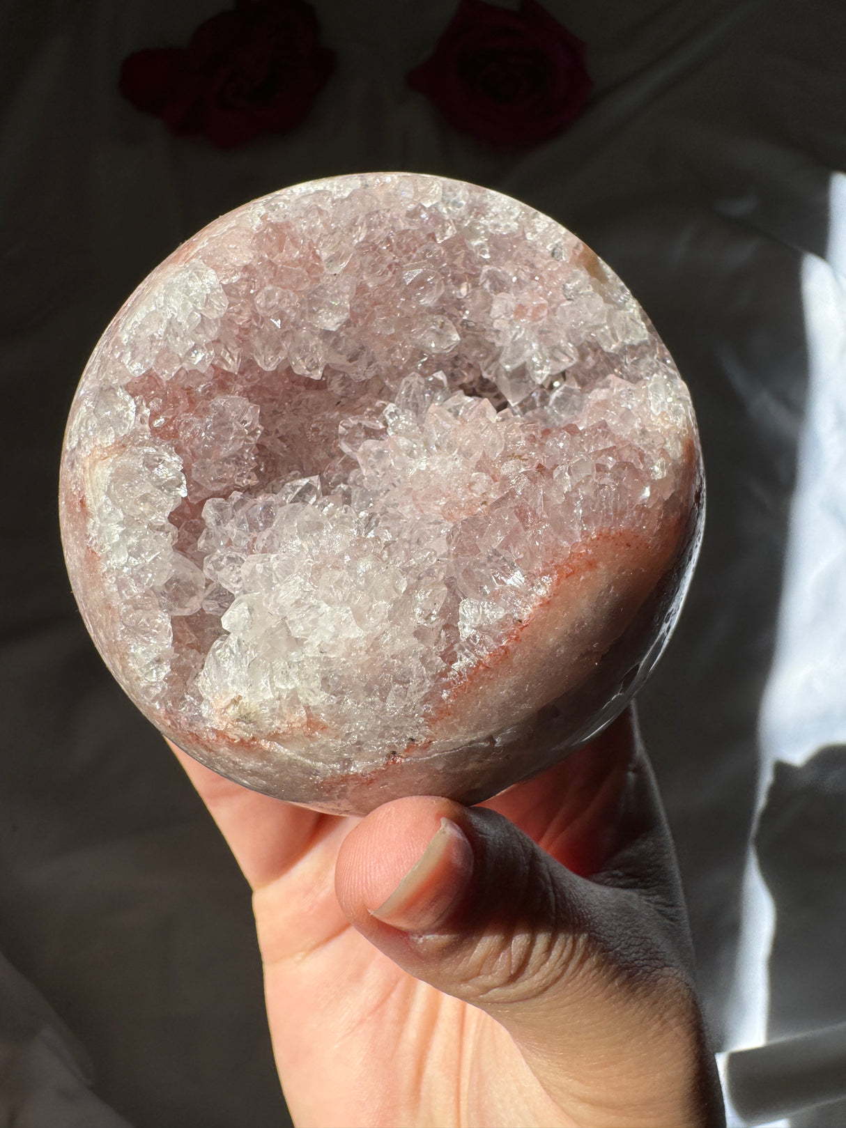 Pink Amethyst Sphere