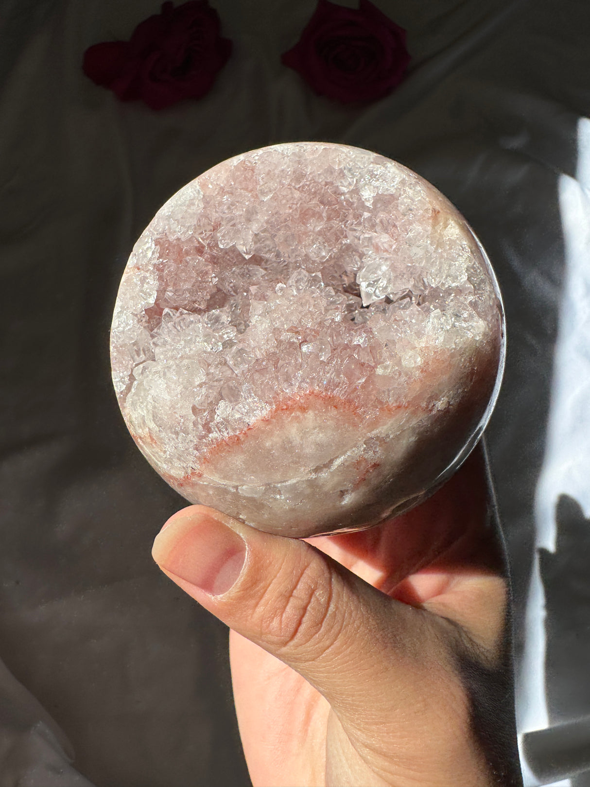 Pink Amethyst Sphere