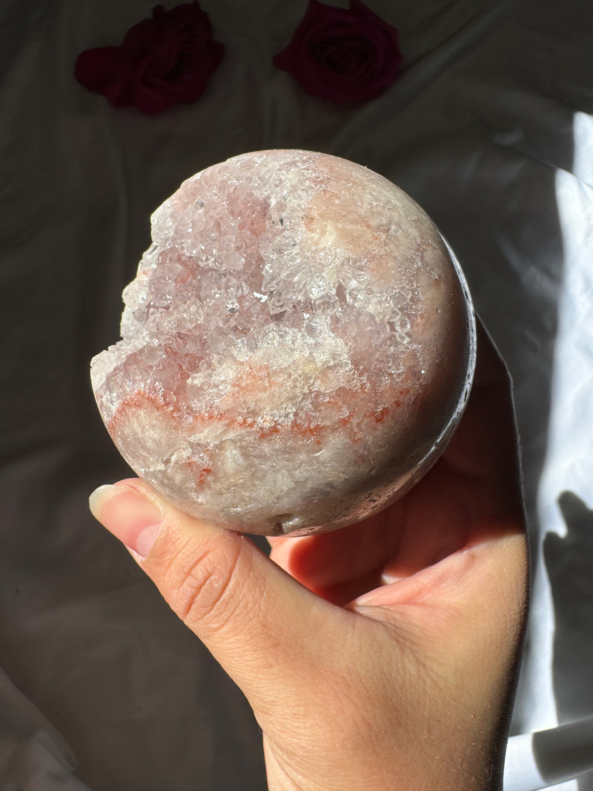 Pink Amethyst Sphere