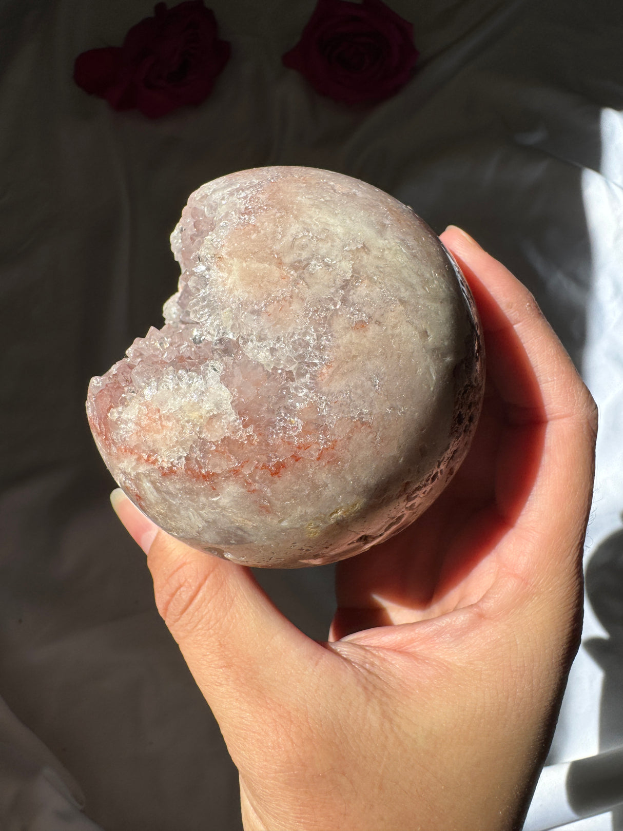 Pink Amethyst Sphere