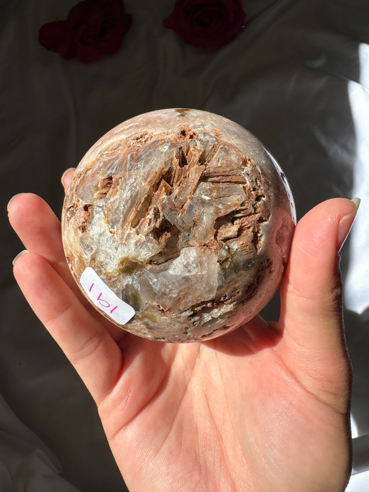 Pink Amethyst Sphere