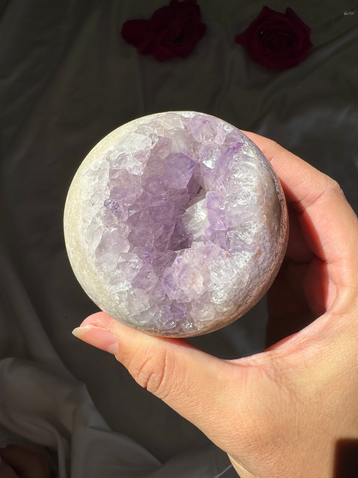Pink Amethyst Sphere