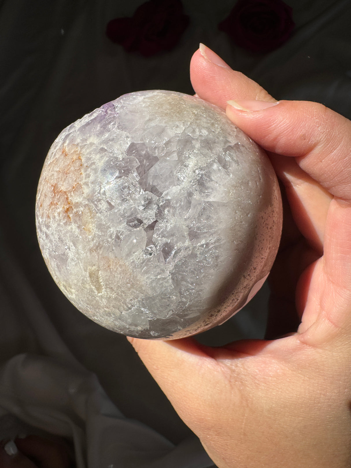 Pink Amethyst Sphere