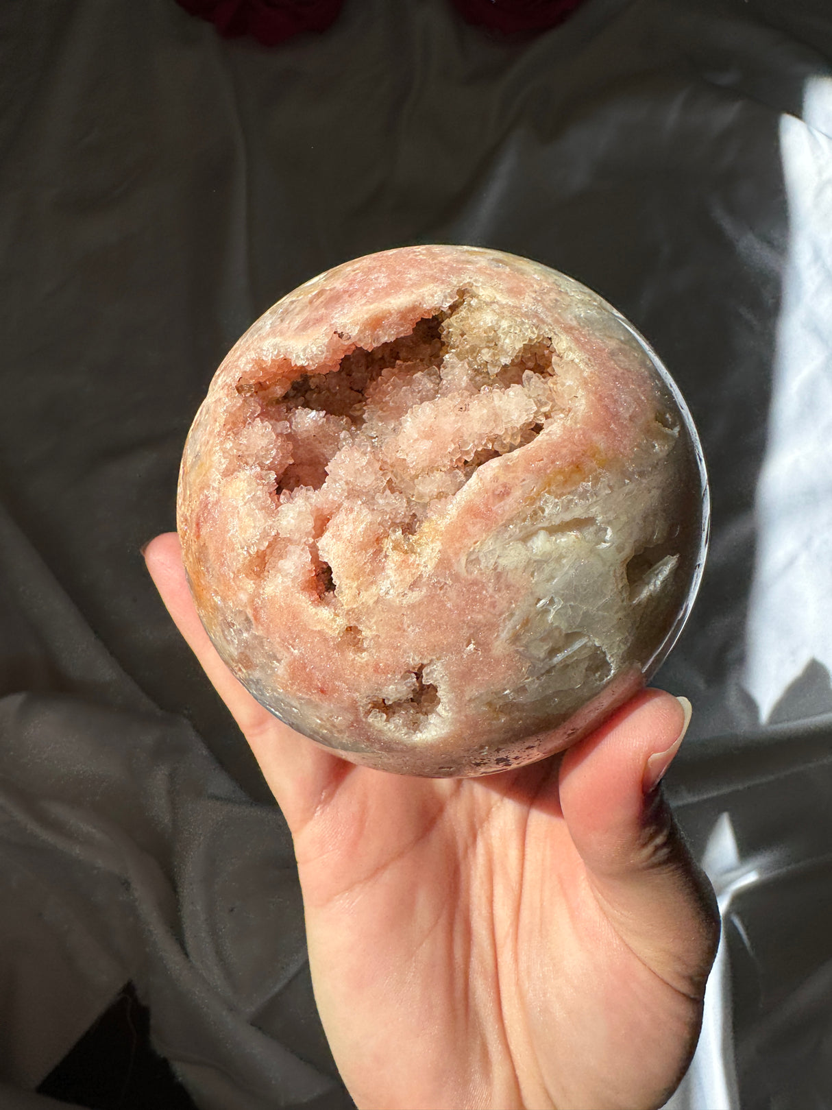 Pink Amethyst Sphere