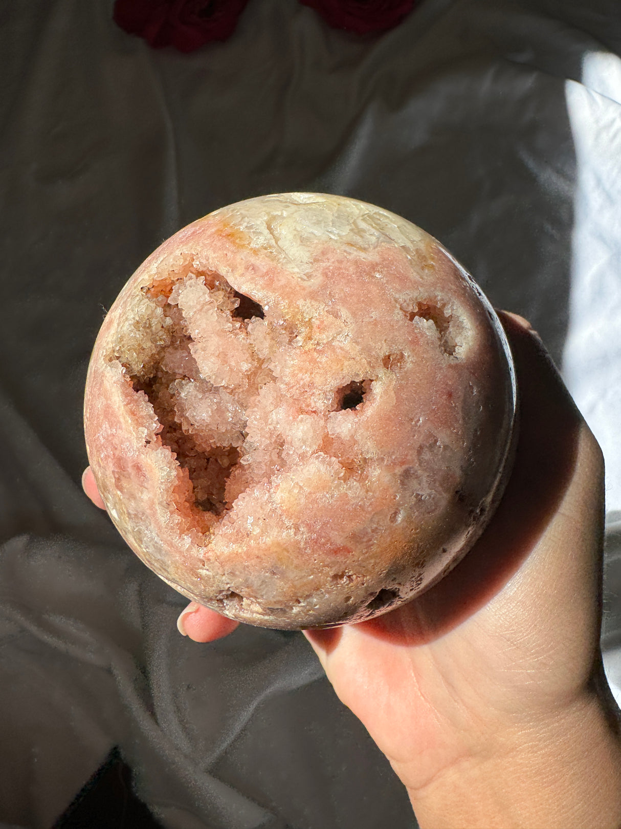 Pink Amethyst Sphere