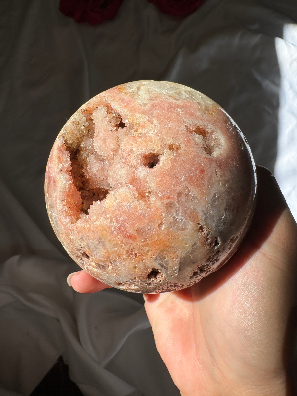 Pink Amethyst Sphere