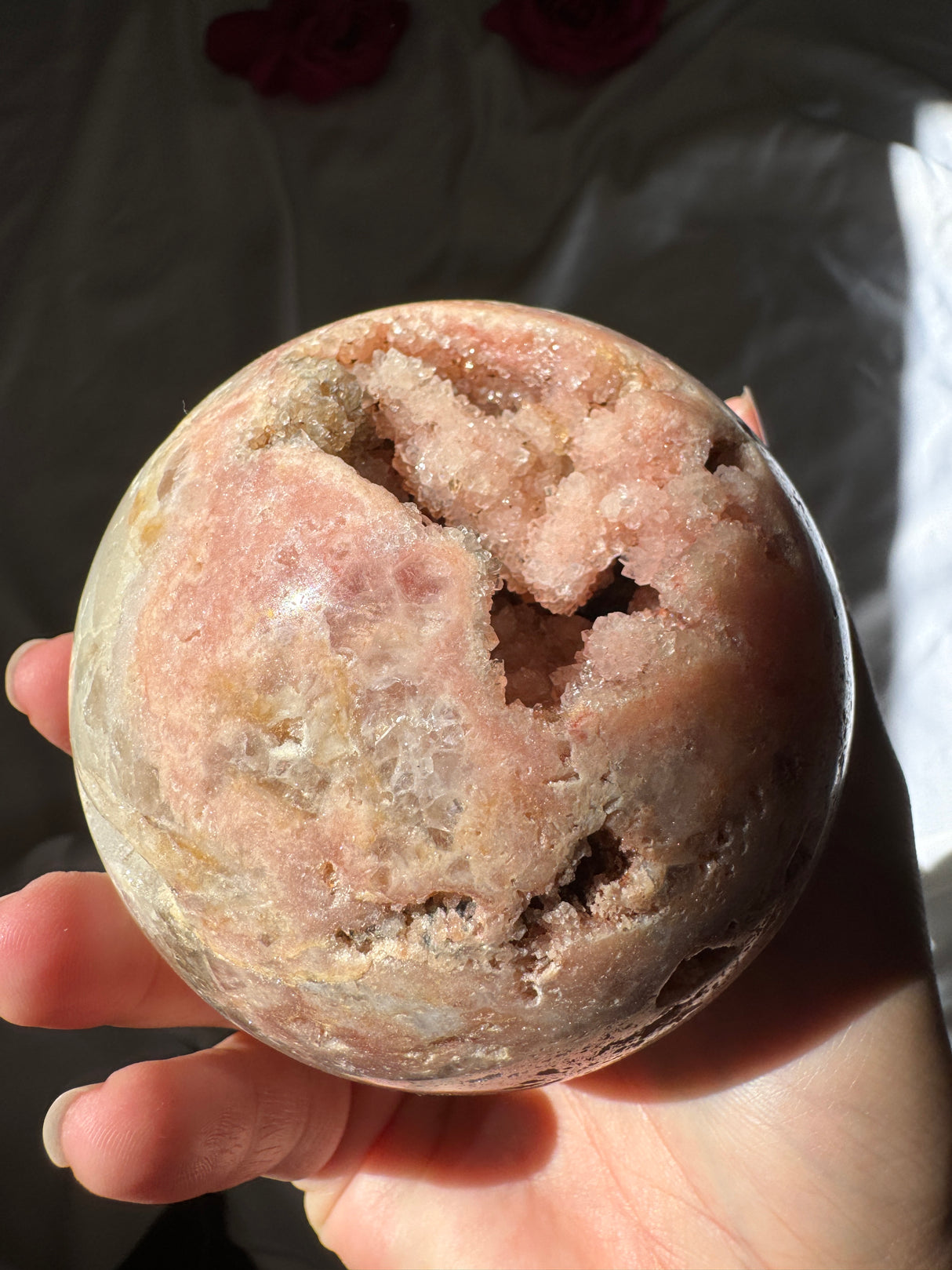 Pink Amethyst Sphere