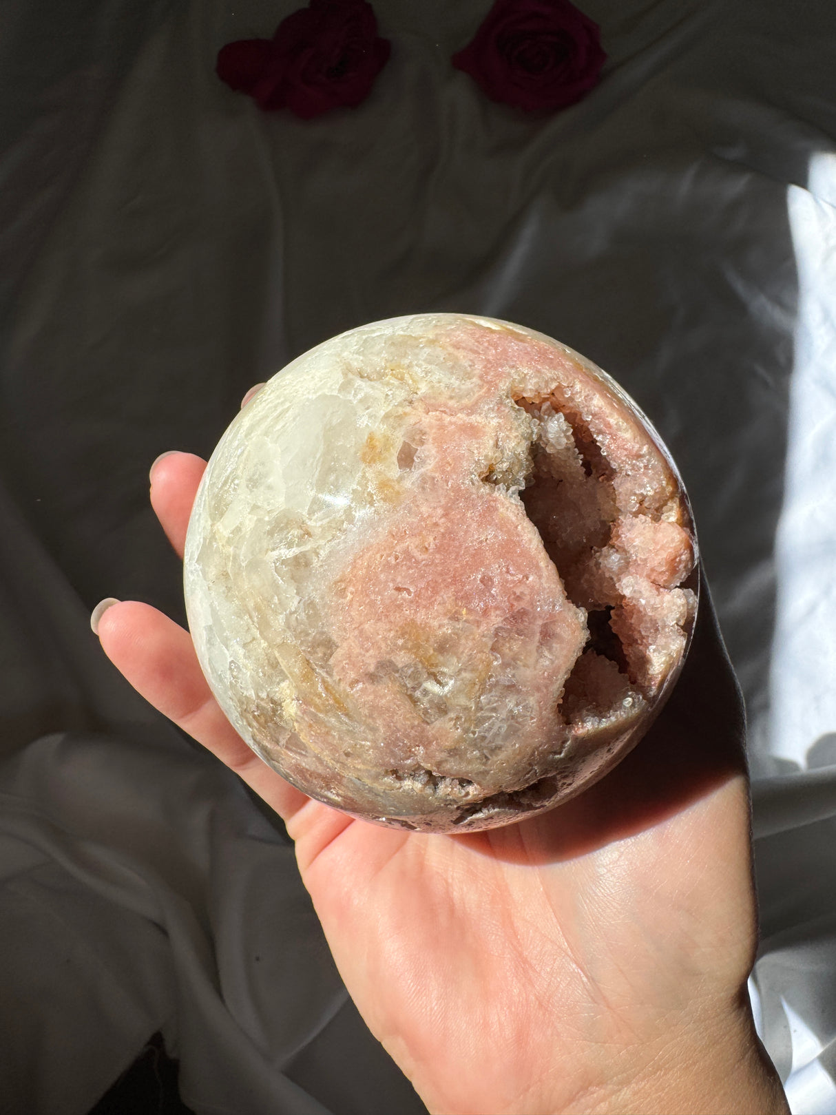 Pink Amethyst Sphere