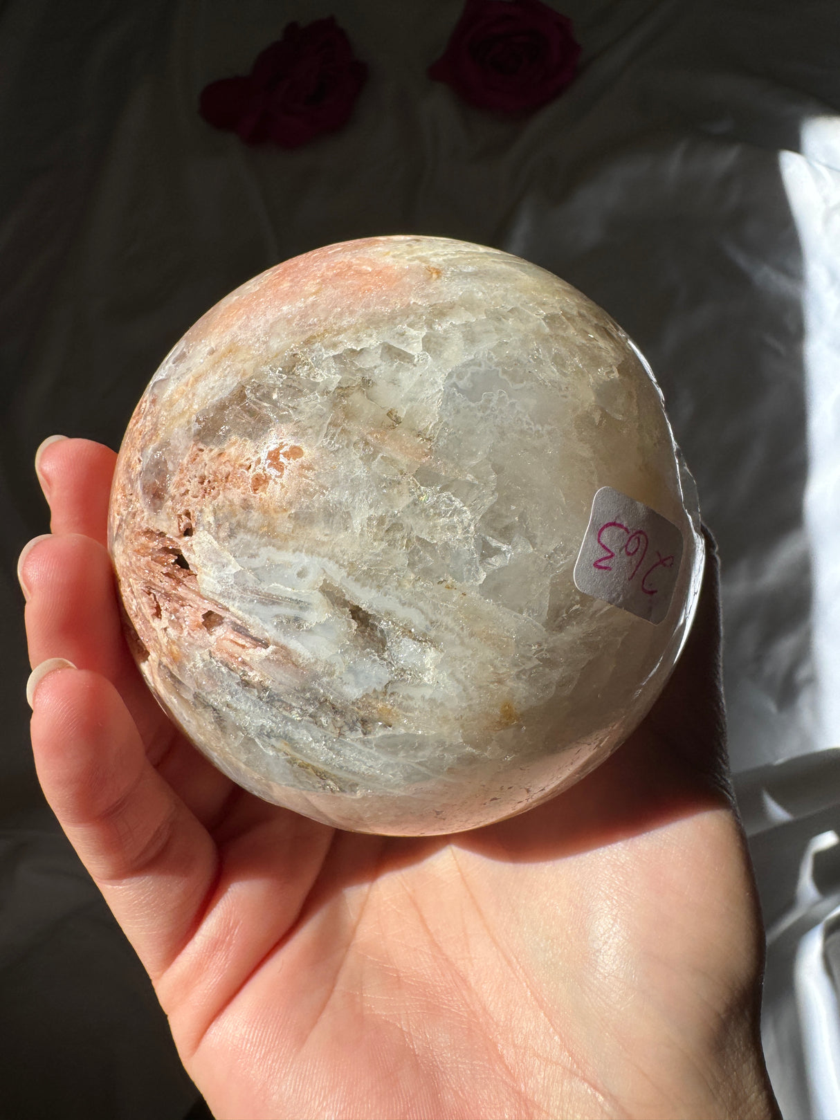 Pink Amethyst Sphere