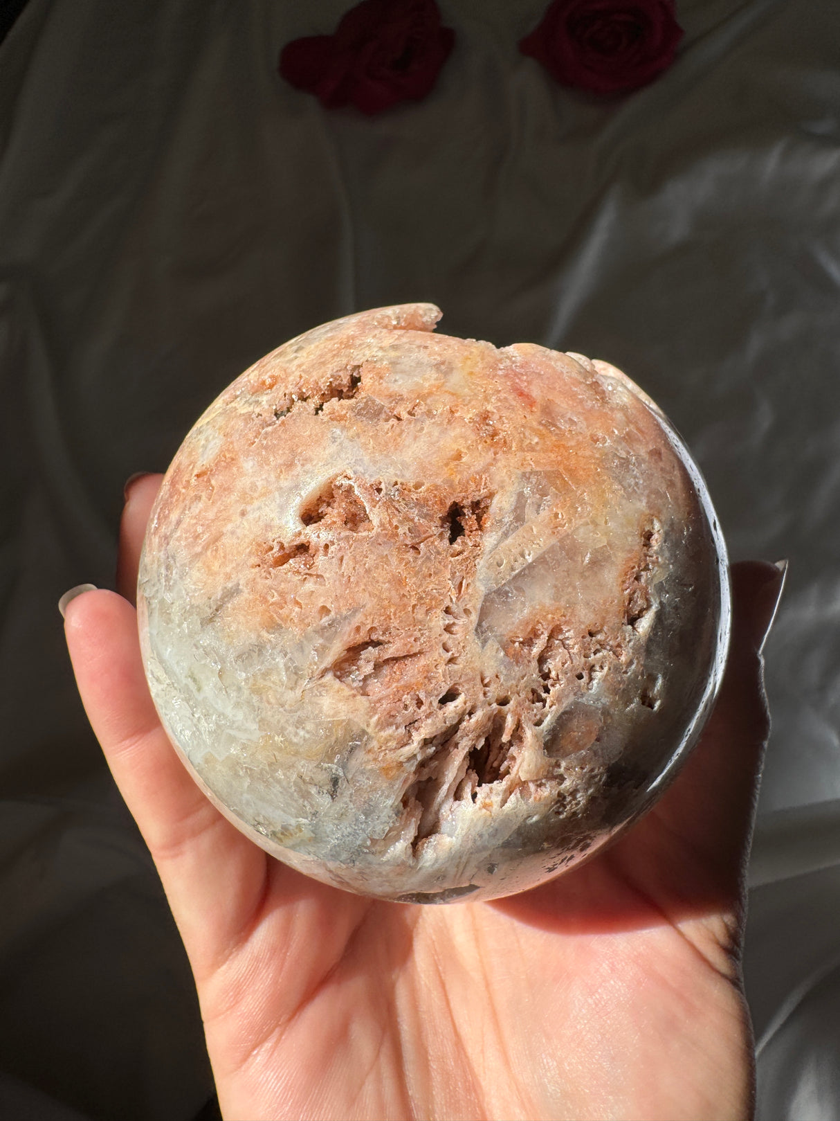 Pink Amethyst Sphere