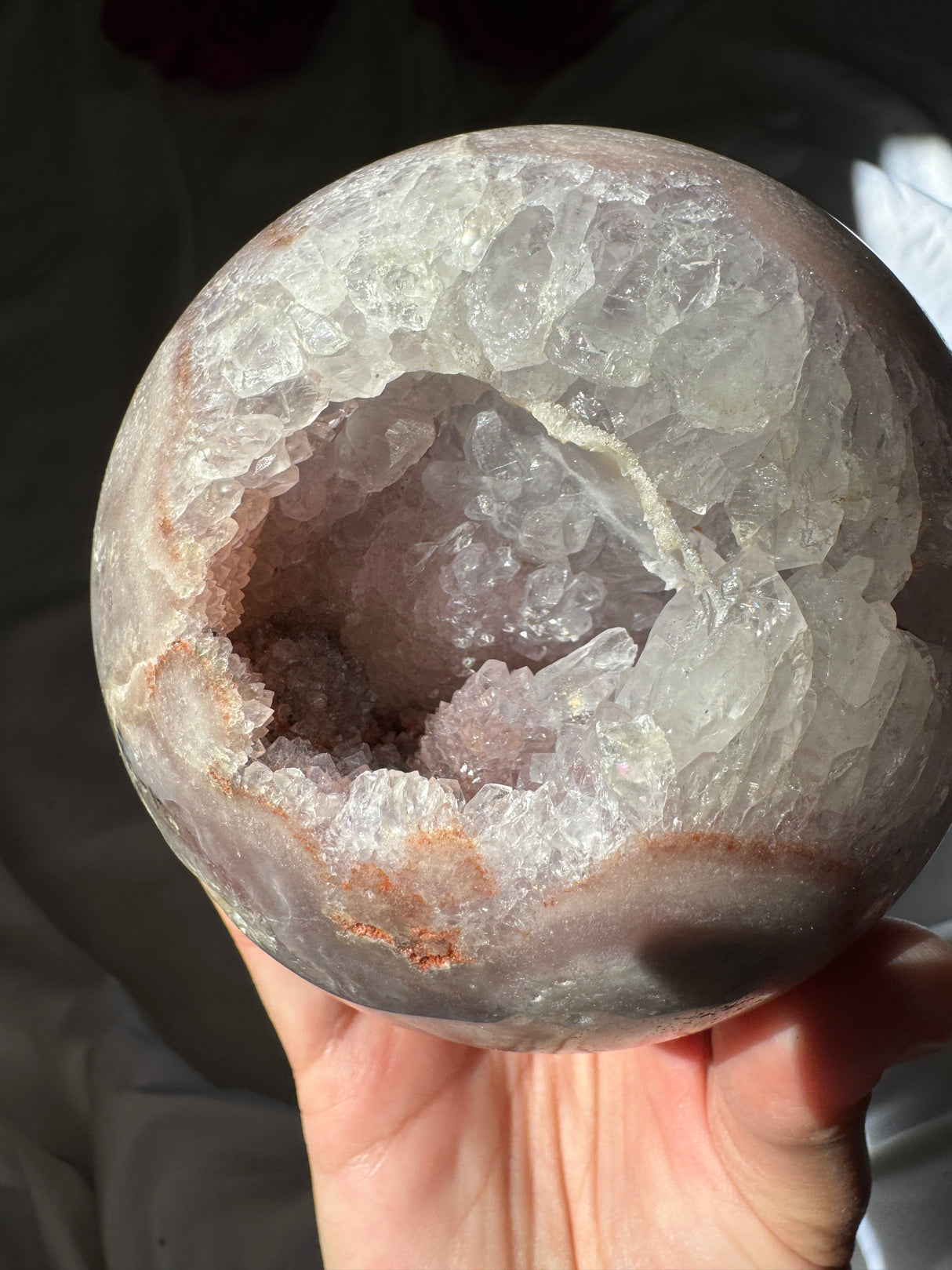 XL Pink Amethyst Sphere