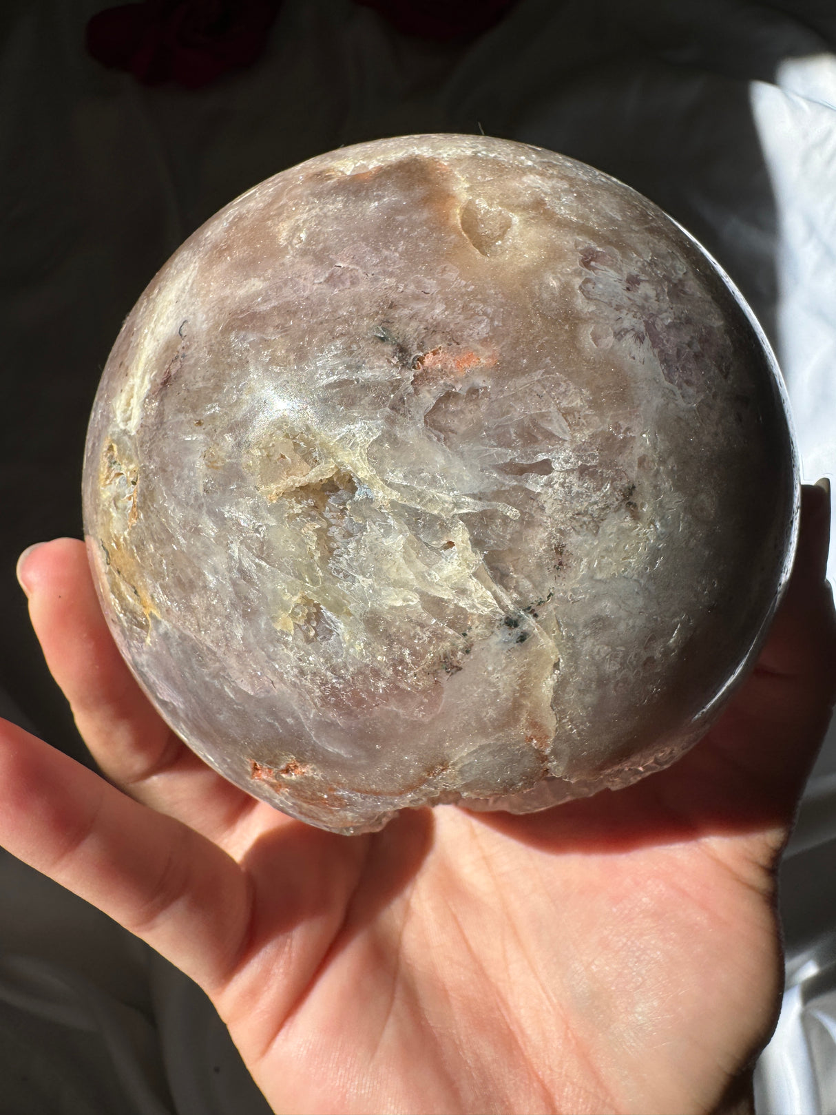 XL Pink Amethyst Sphere