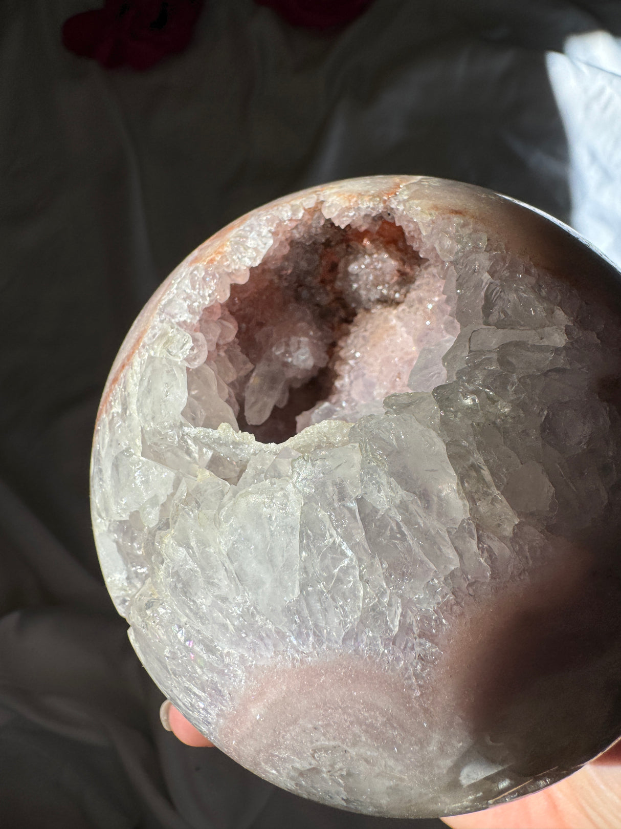 XL Pink Amethyst Sphere