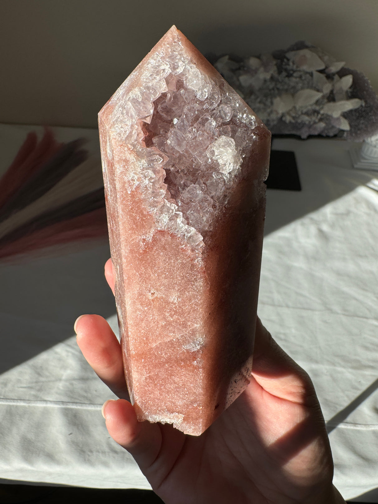 Pink Amethyst Tower