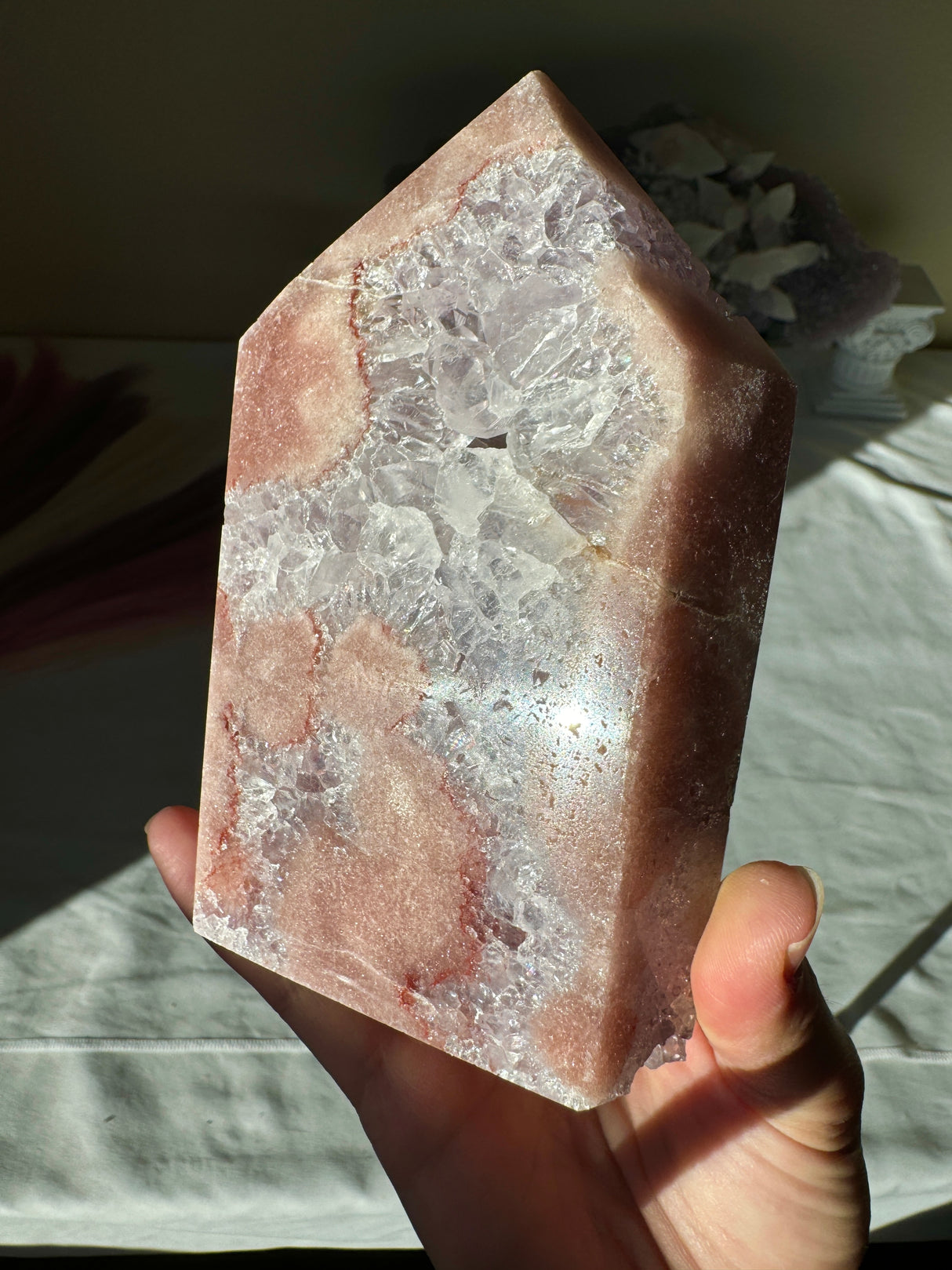 Pink Amethyst Tower