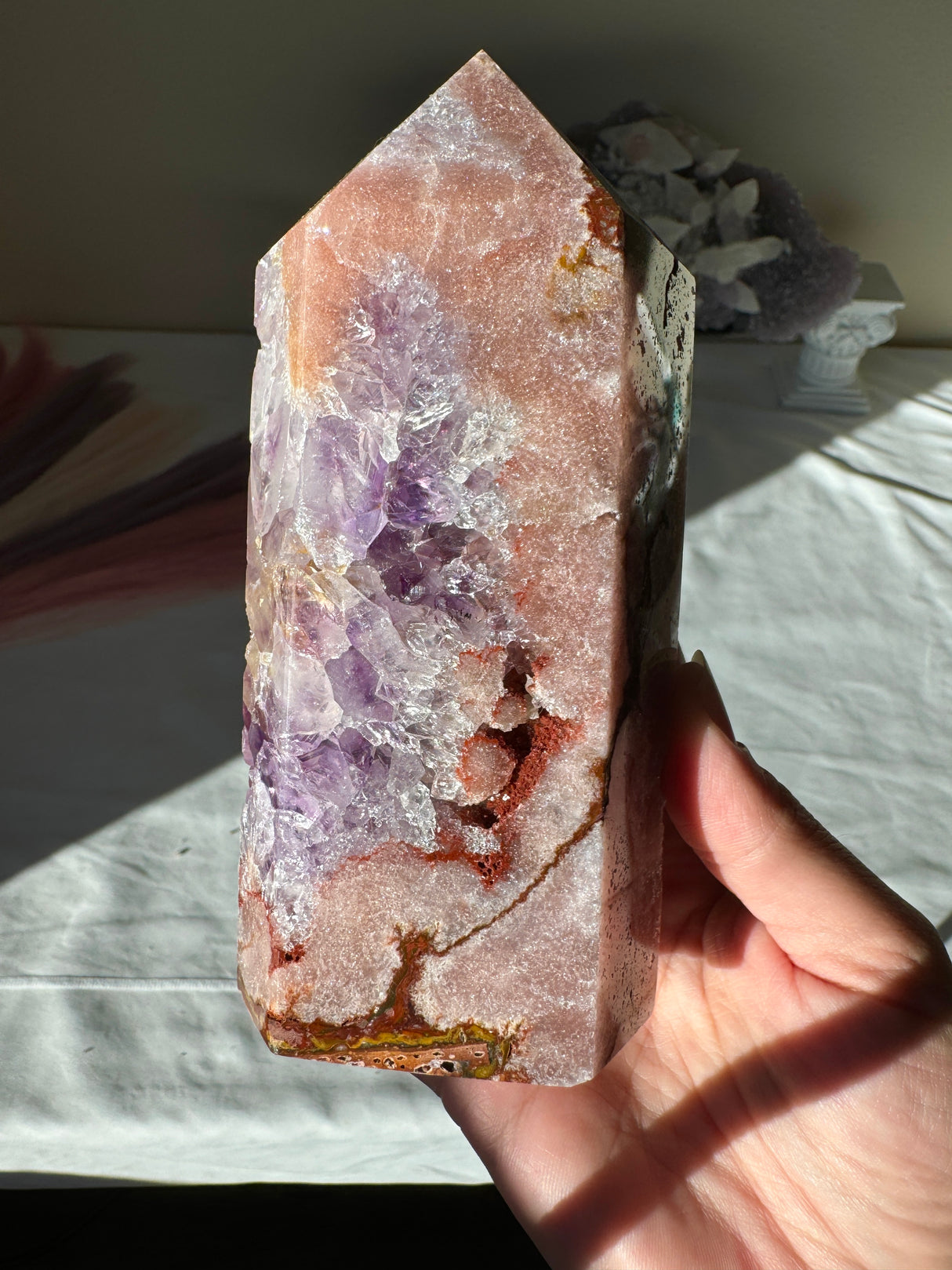 Pink Amethyst Tower