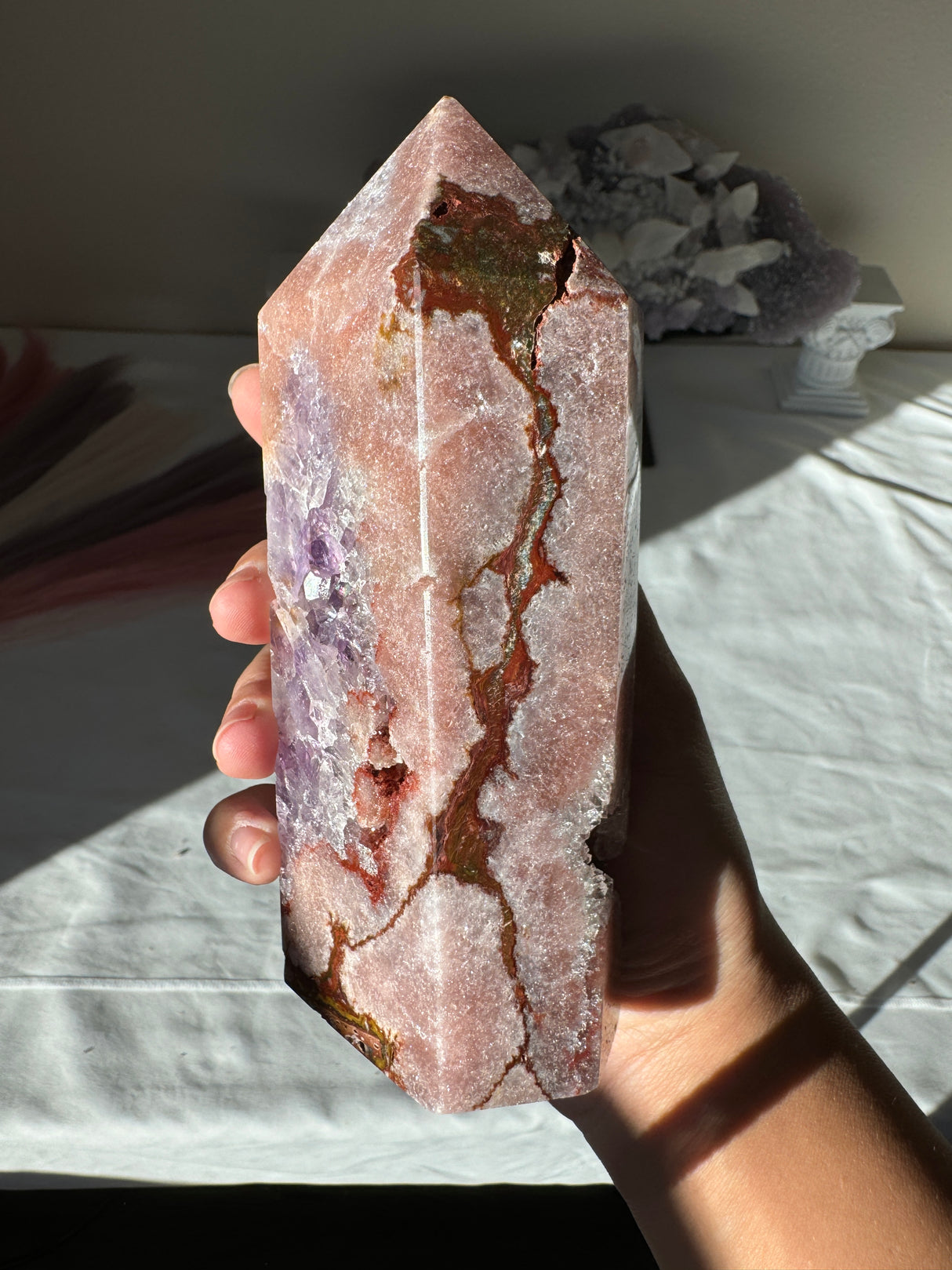 Pink Amethyst Tower