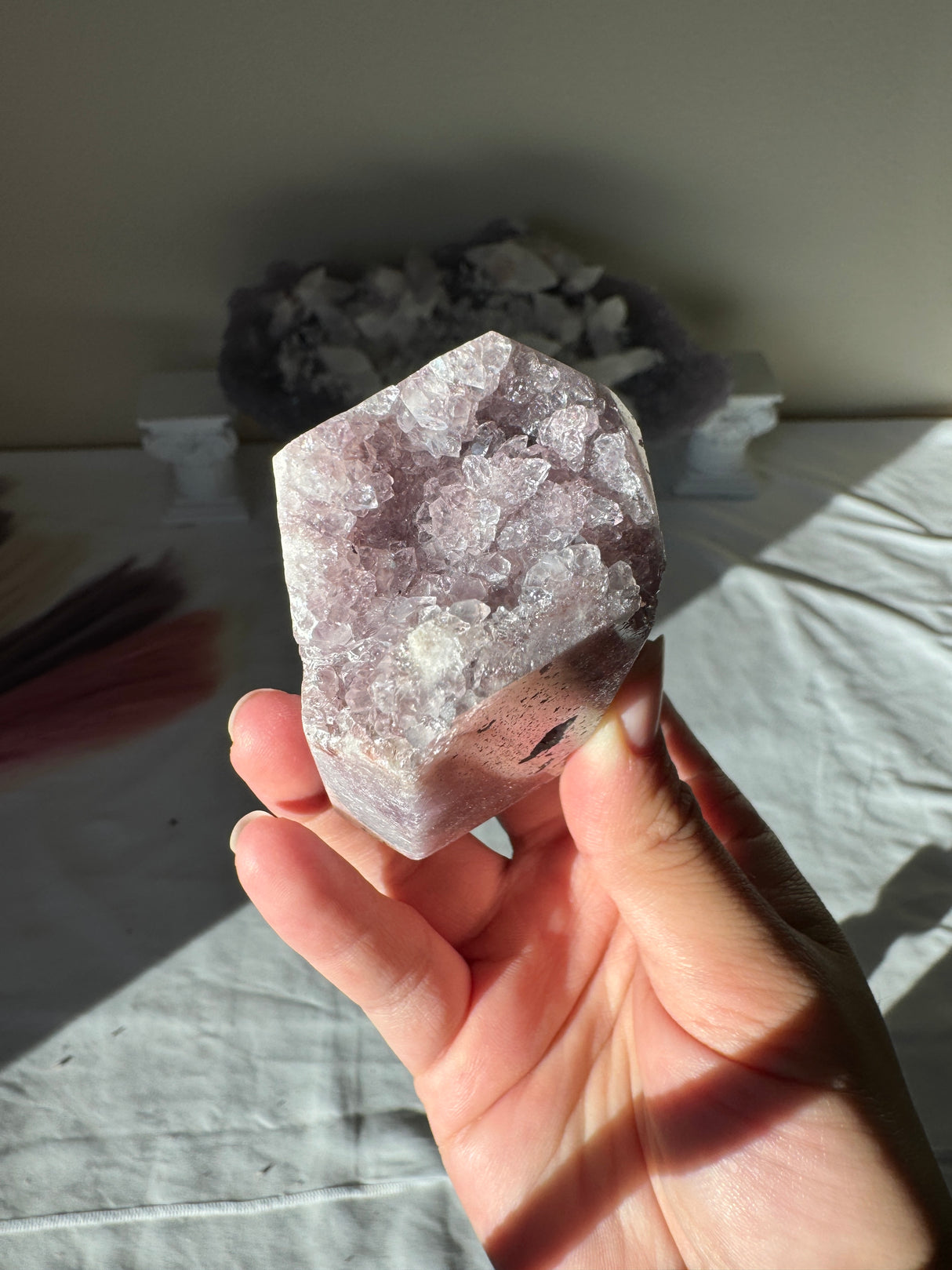 Lavender Pink Amethyst Tower