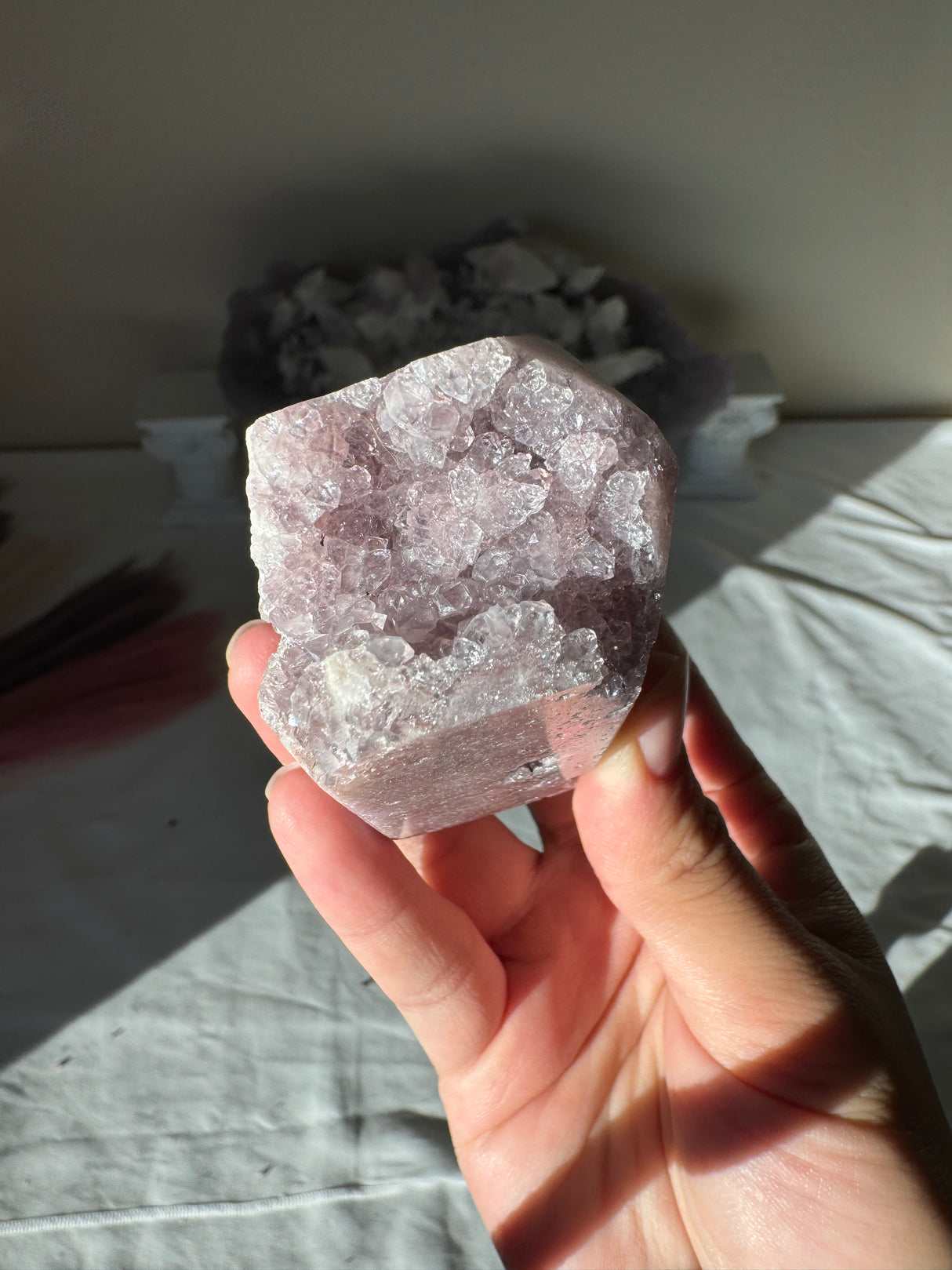 Lavender Pink Amethyst Tower