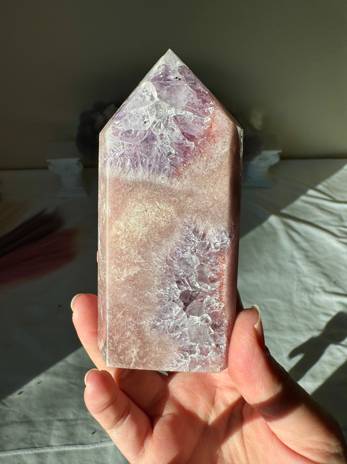 Pink Amethyst Tower