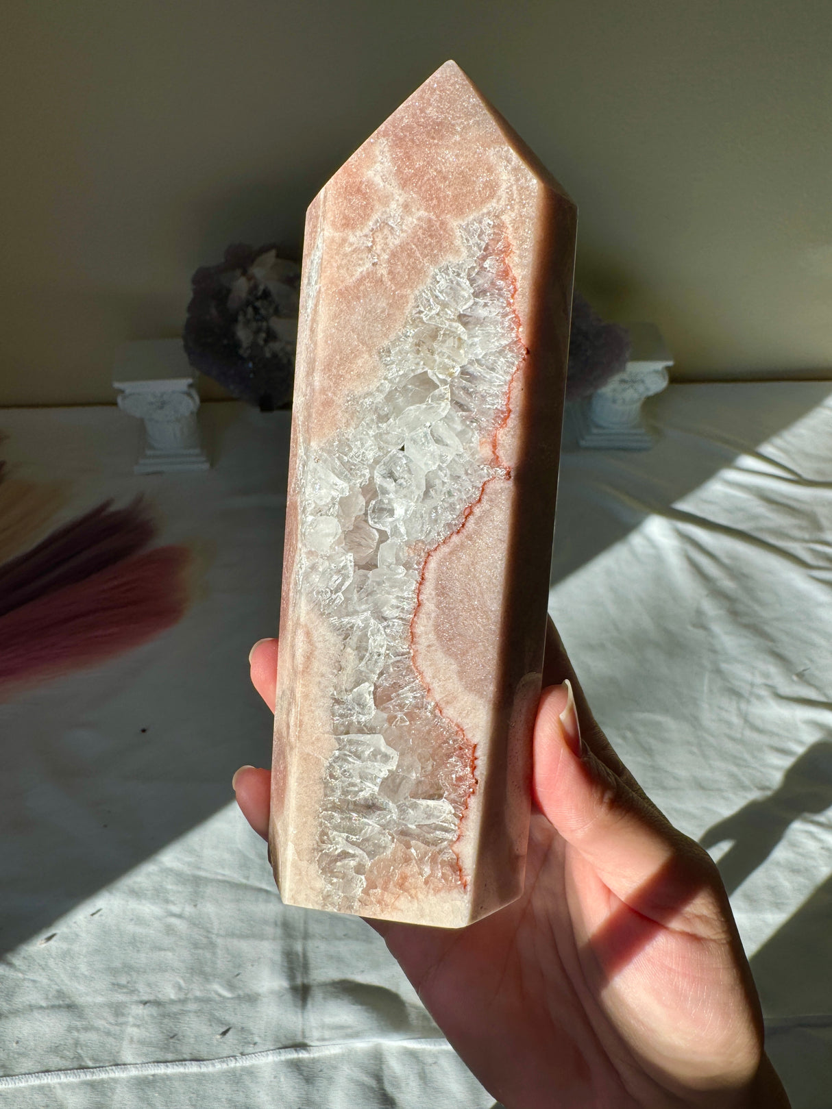 Pink Amethyst Tower