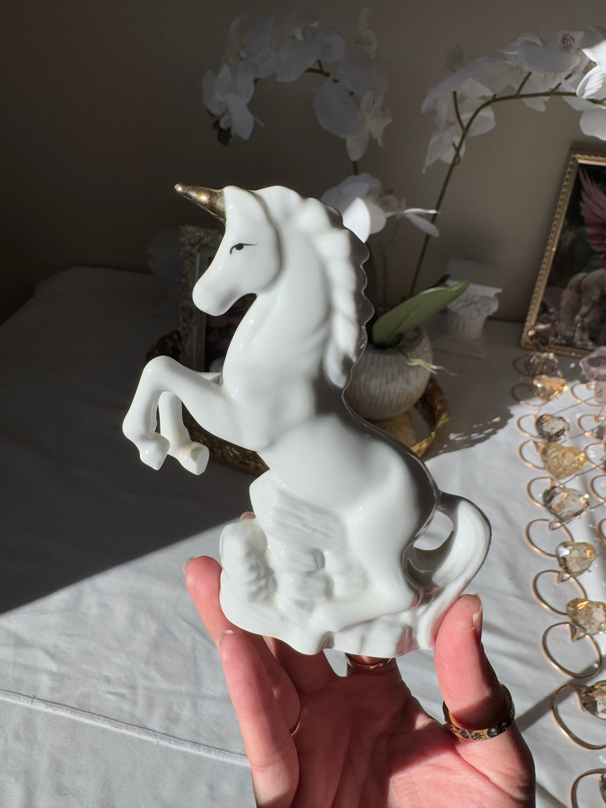 Vintage Unicorn Figurine