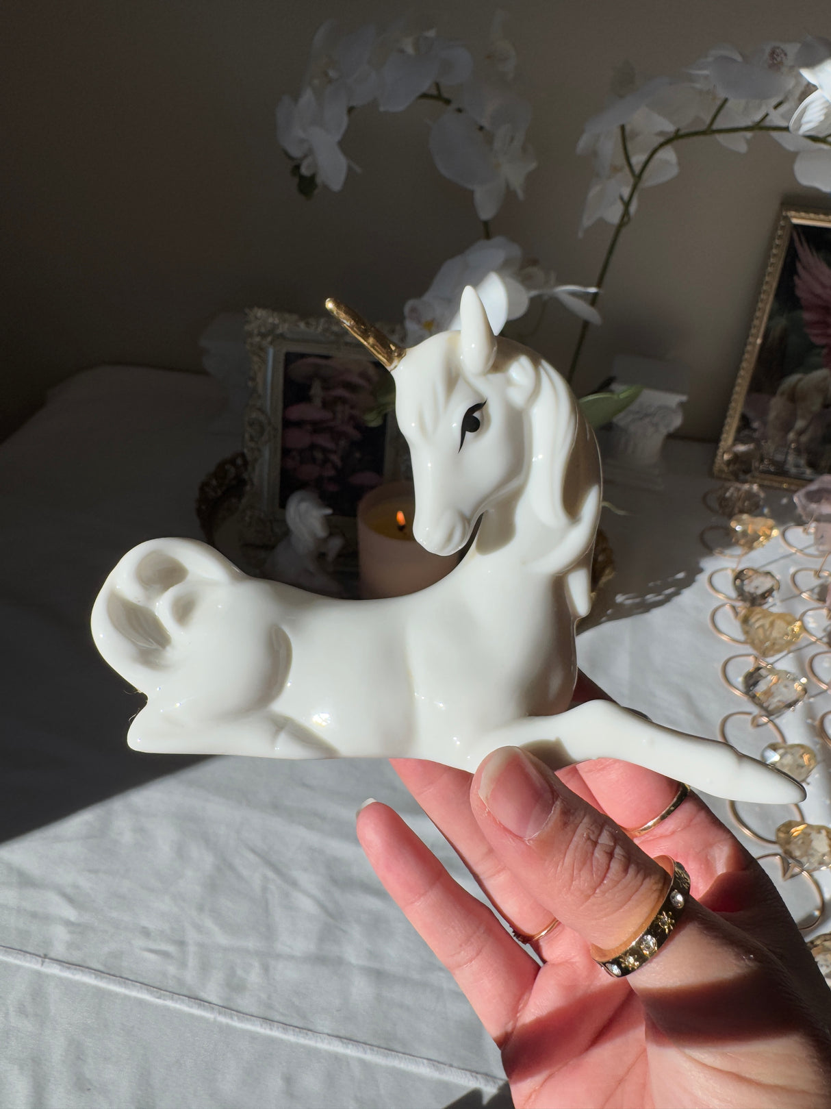 Vintage Unicorn Figurine