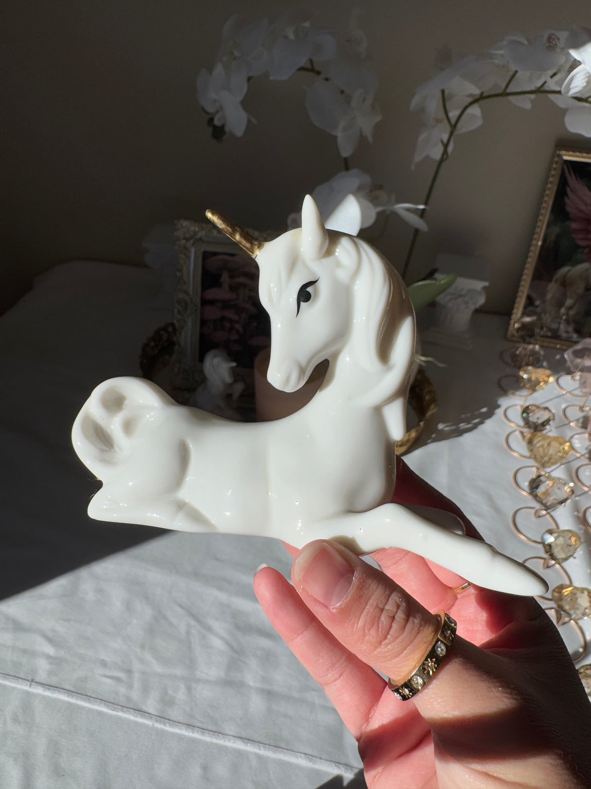 Vintage Unicorn Figurine