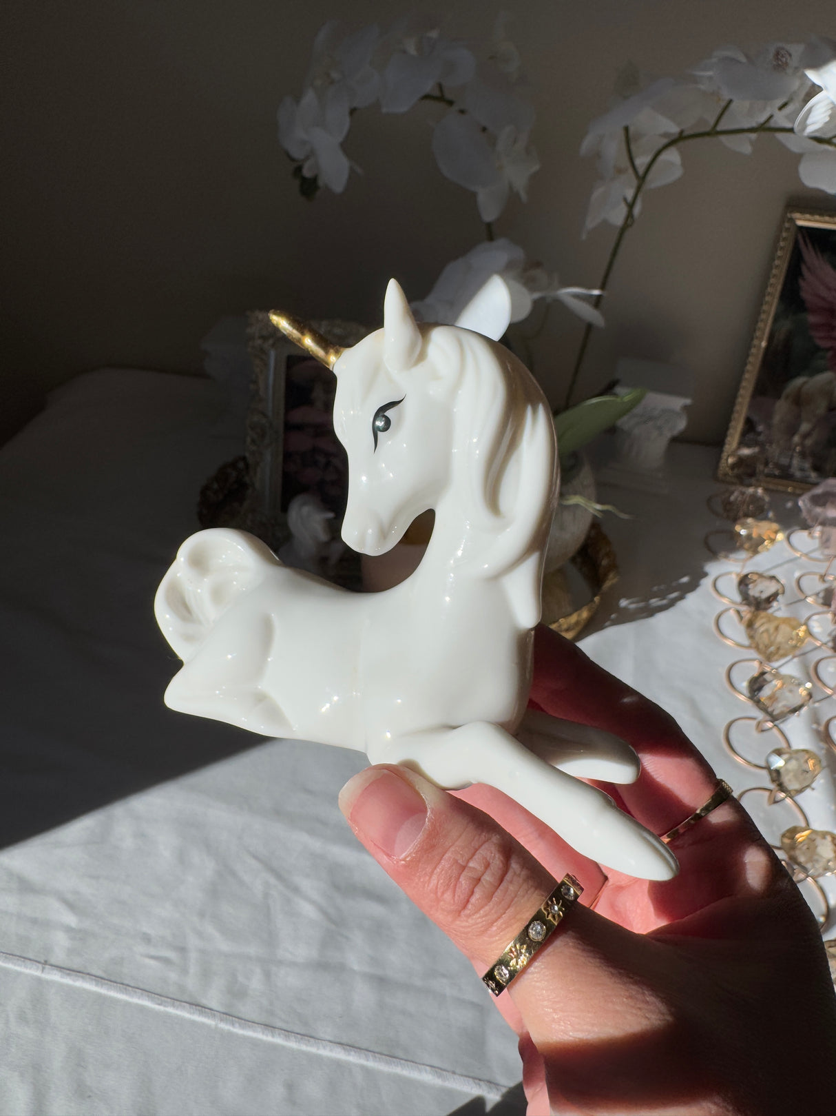 Vintage Unicorn Figurine