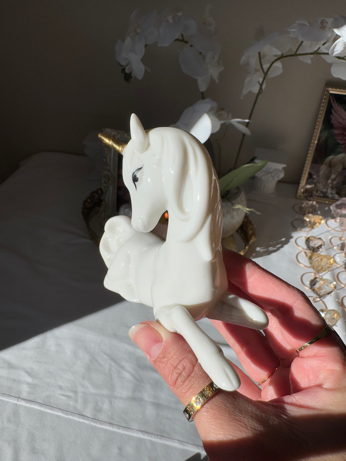 Vintage Unicorn Figurine