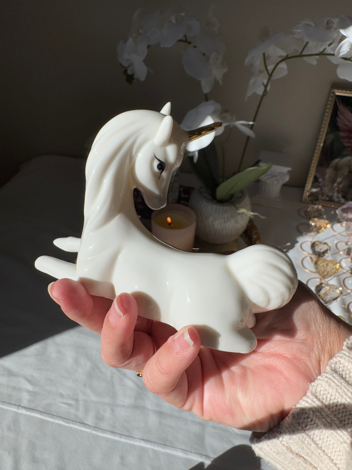 Vintage Unicorn Figurine