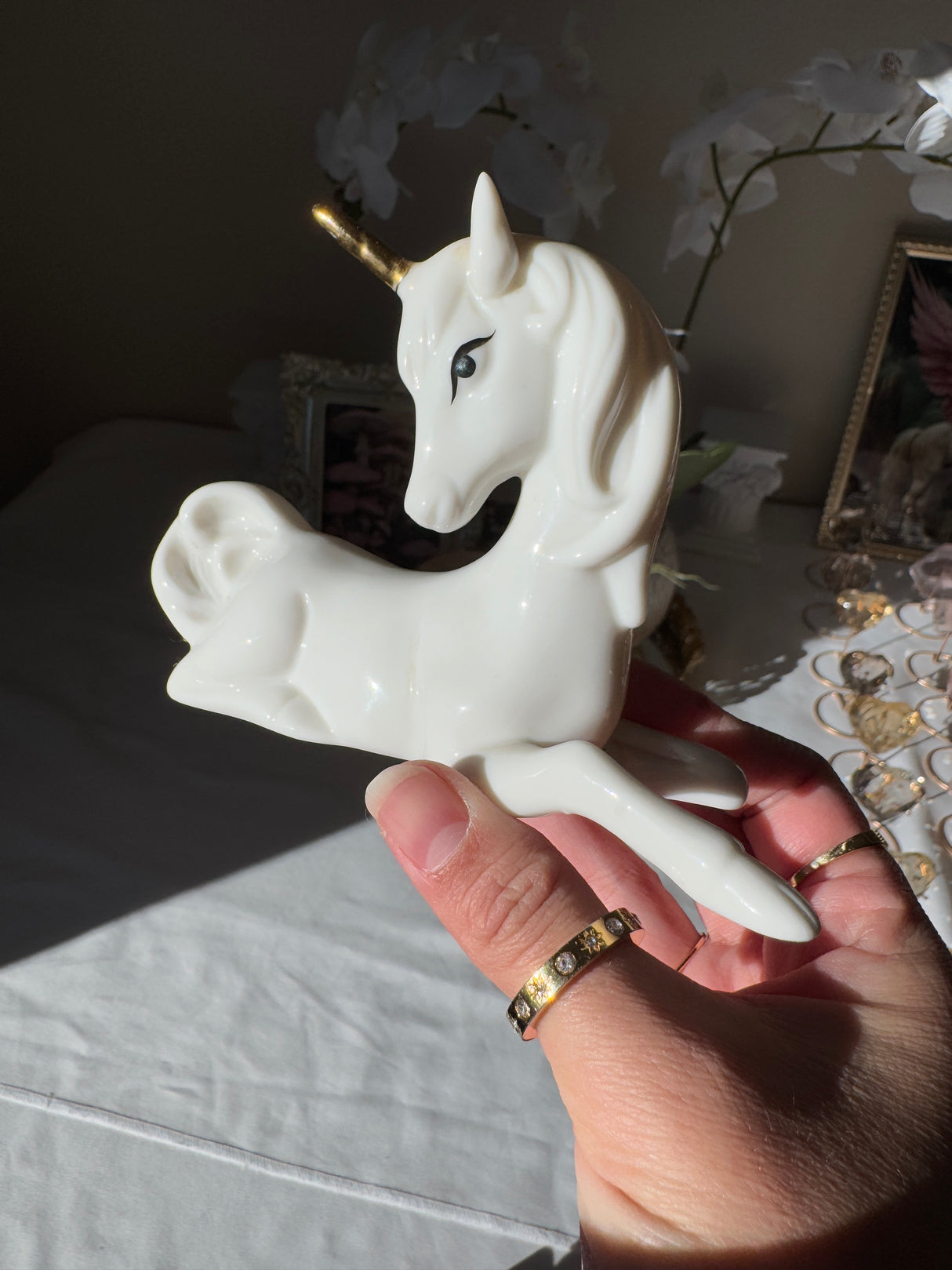 Vintage Unicorn Figurine