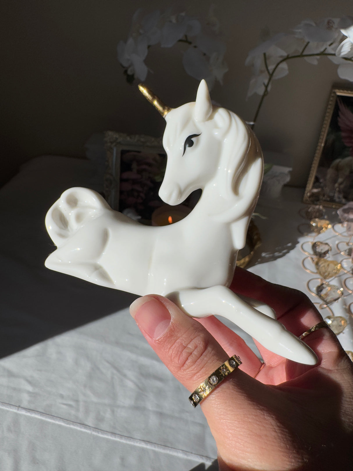 Vintage Unicorn Figurine