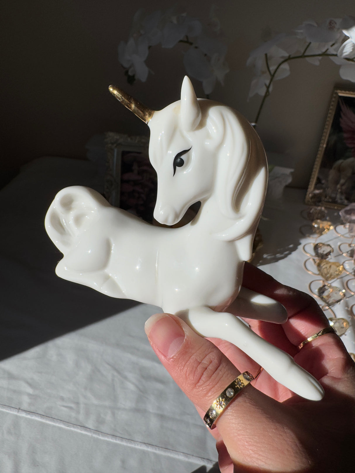 Vintage Unicorn Figurine