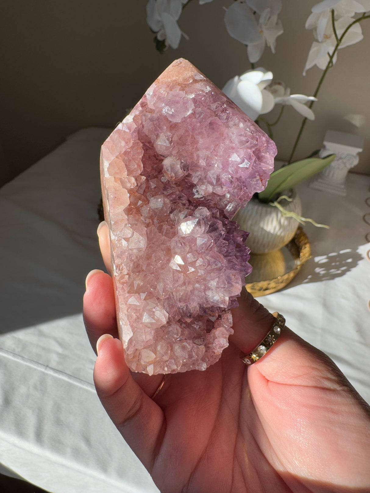 Pink Amethyst Tower