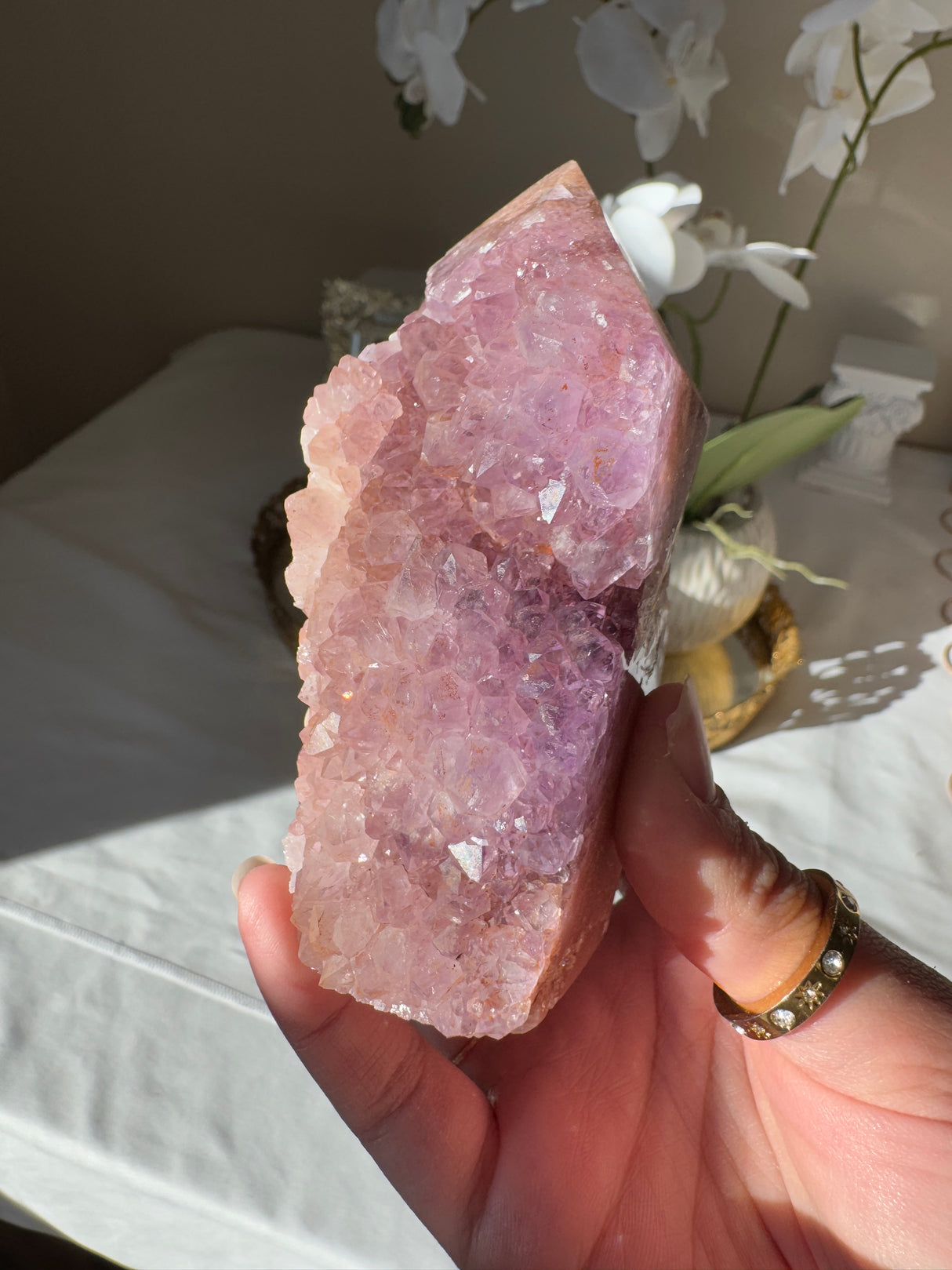 Pink Amethyst Tower