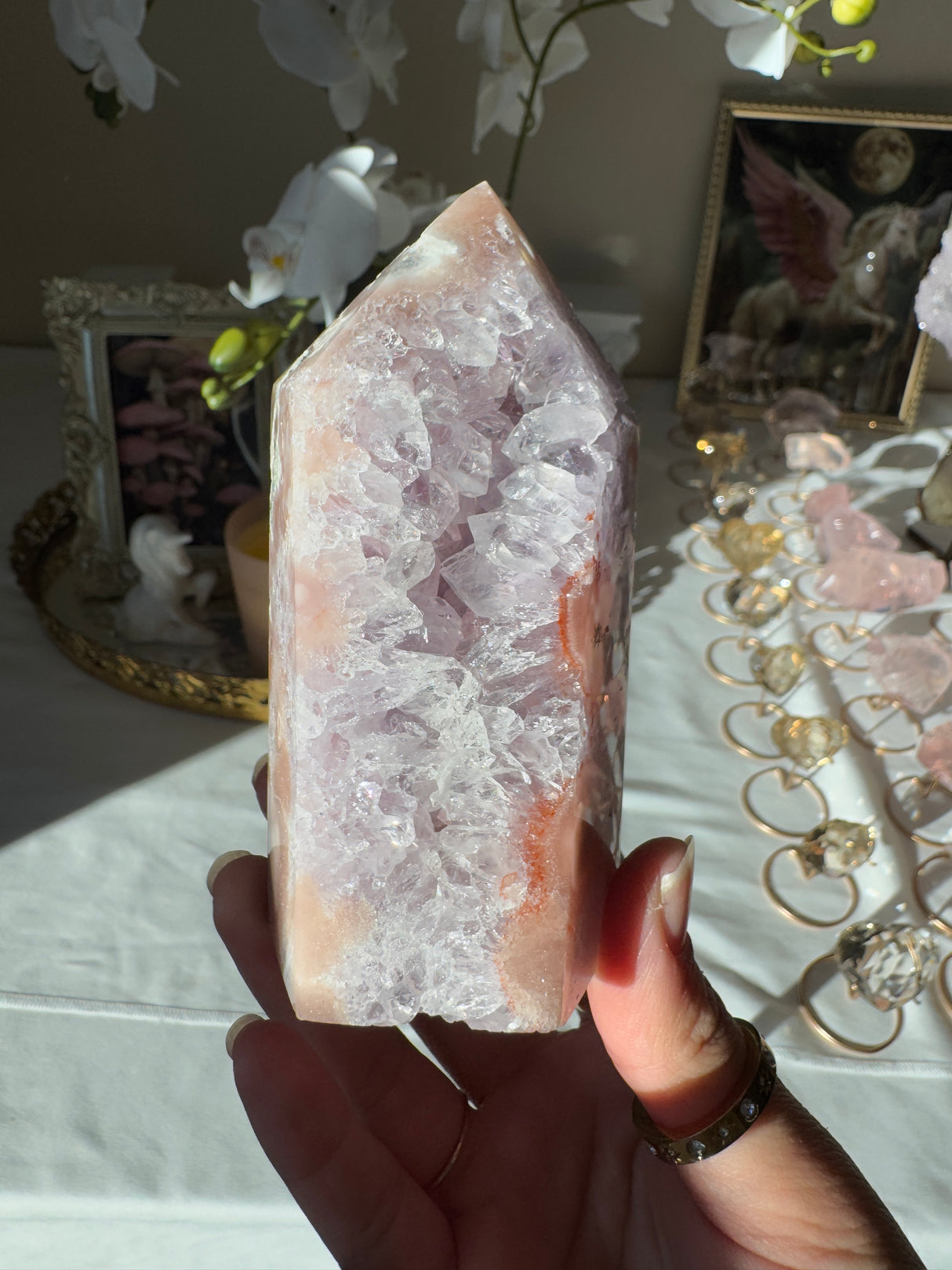 Pink Amethyst Tower