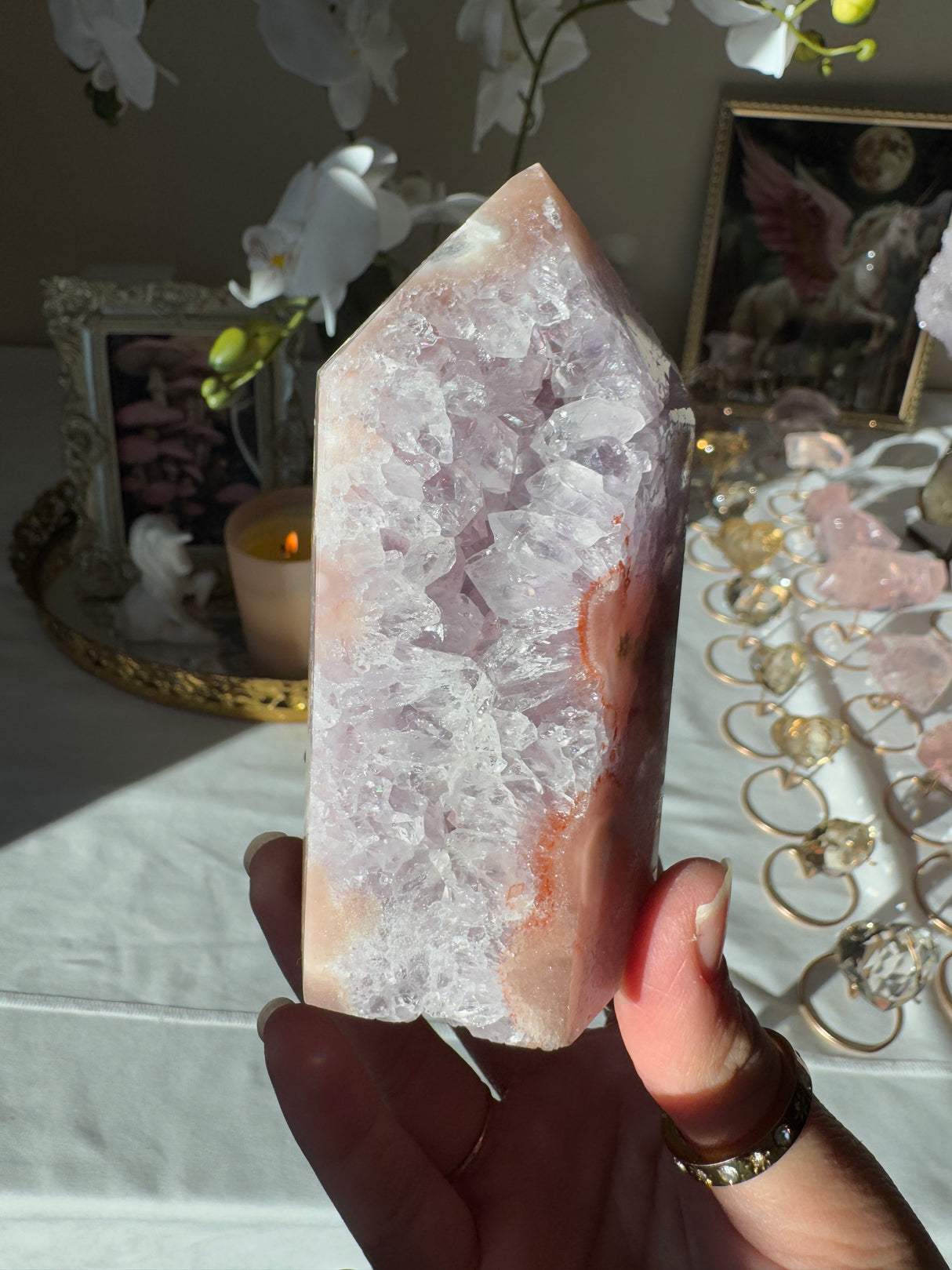 Pink Amethyst Tower